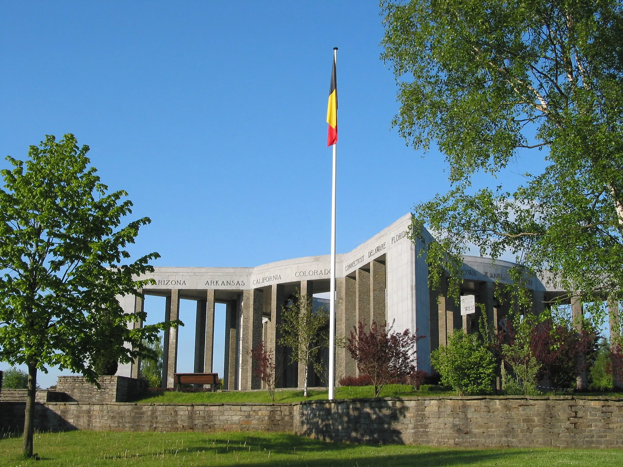 Photo showing: Bastogne (Belgium), the Mardasson Memorial.