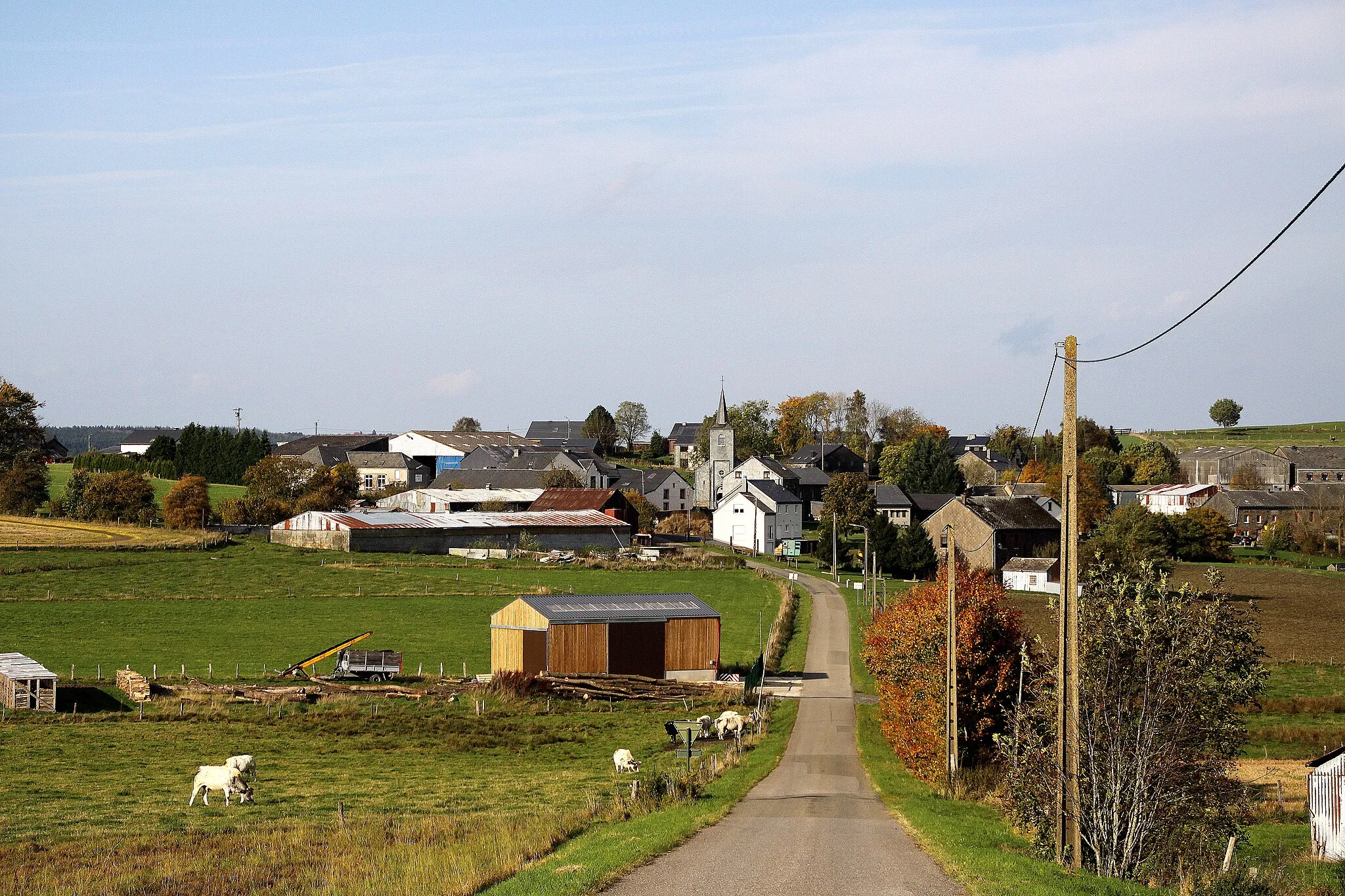 Photo showing: Flamierge vu Süde gesinn