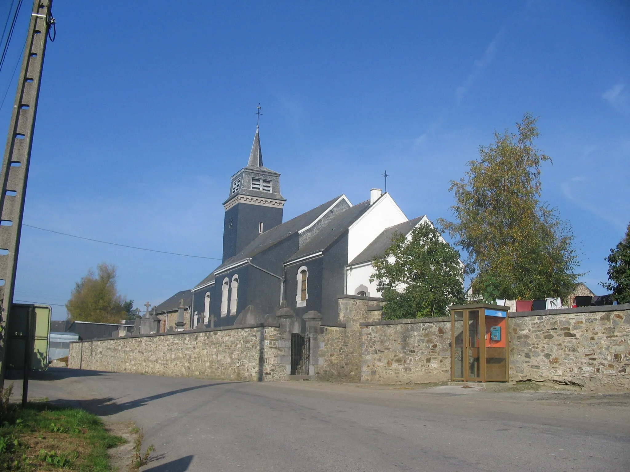 Photo showing: cou d' l' eglijhe di Rmagne