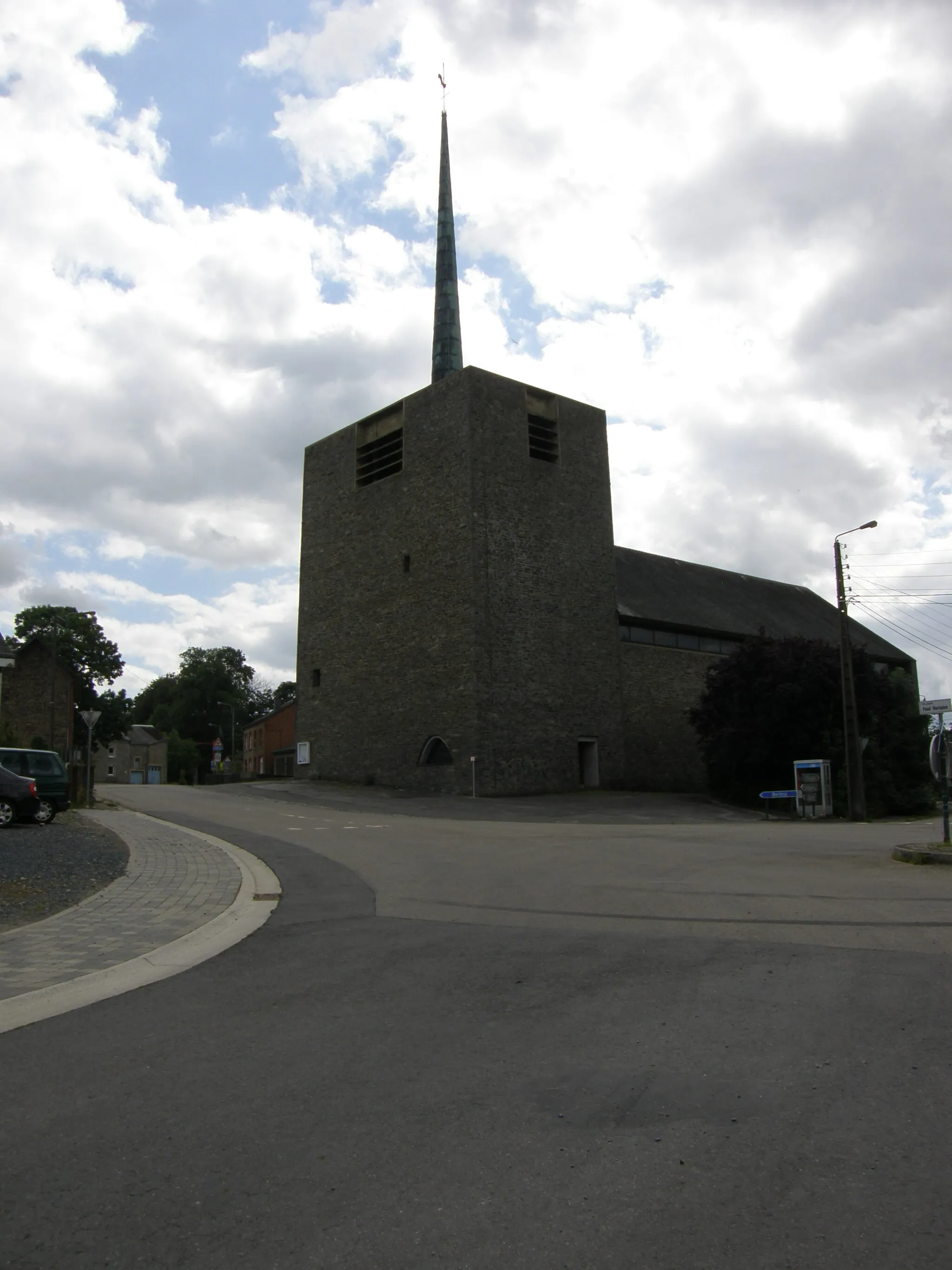 Photo showing: L'église de Jéhonville dans la commune de Bertrix