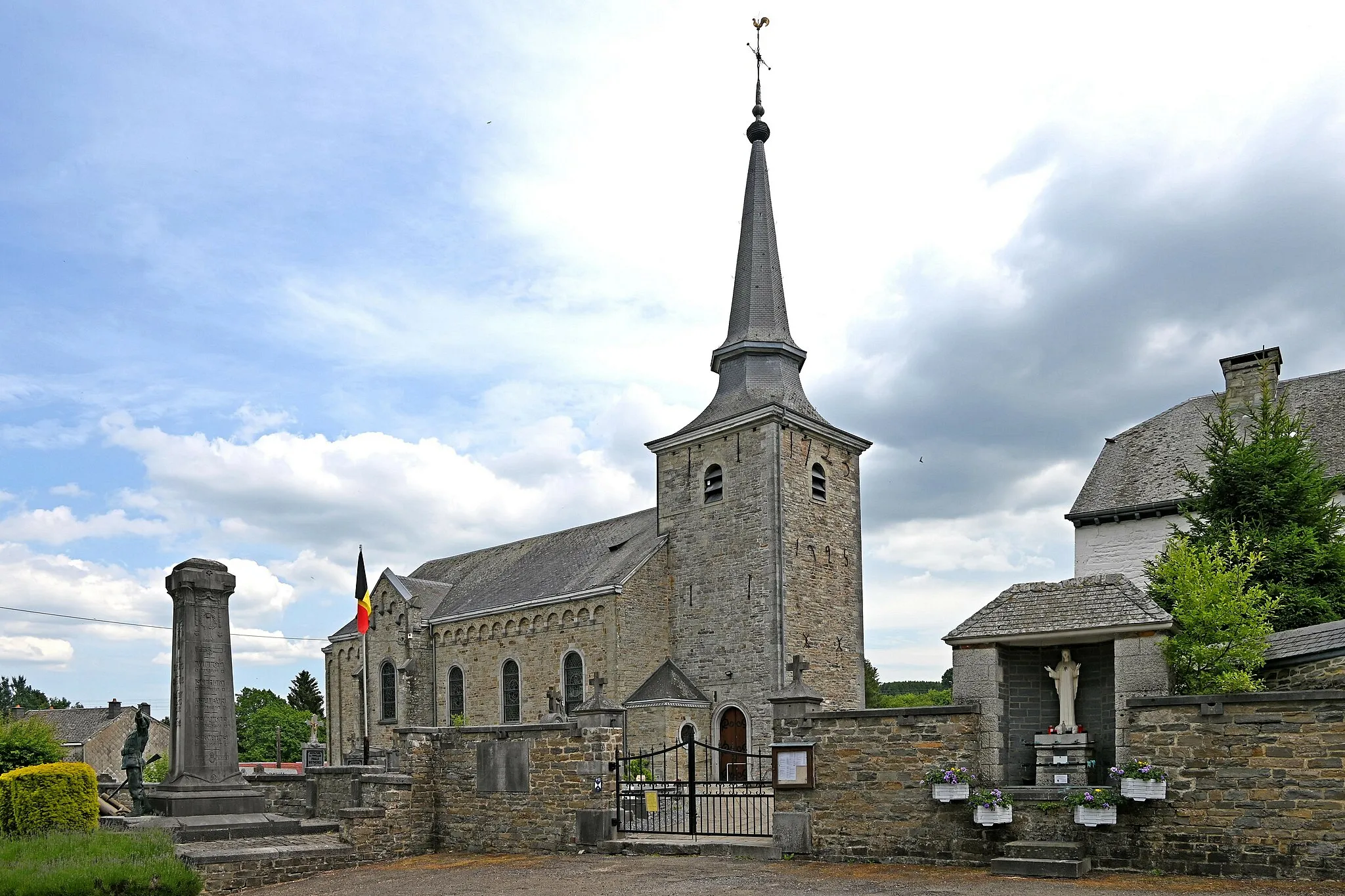 Photo showing: St. Martin (Bovigny) von Nordwesten