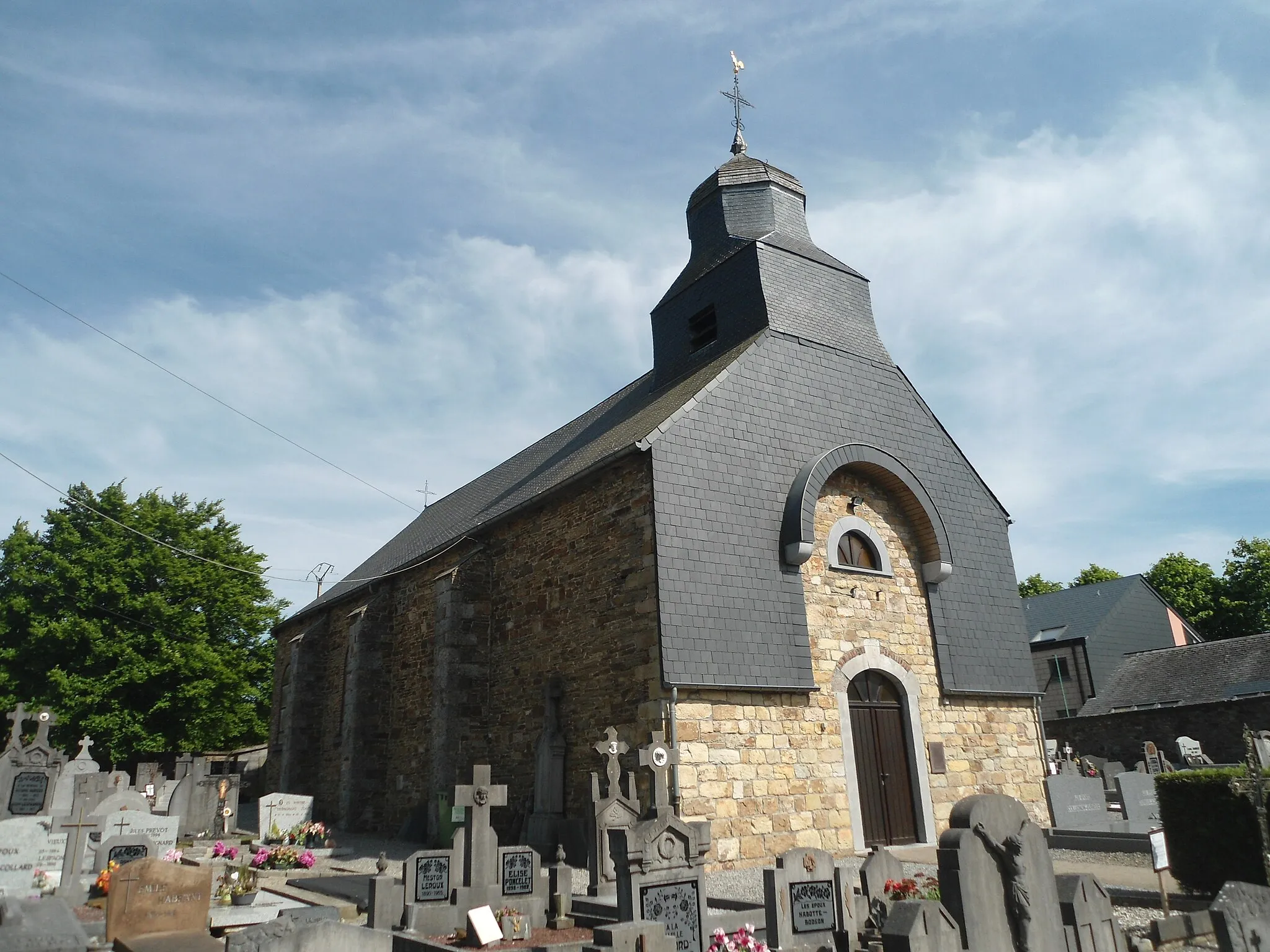 Photo showing: Eglise Saint Eloi Chêne al'Pierre (Manhay)