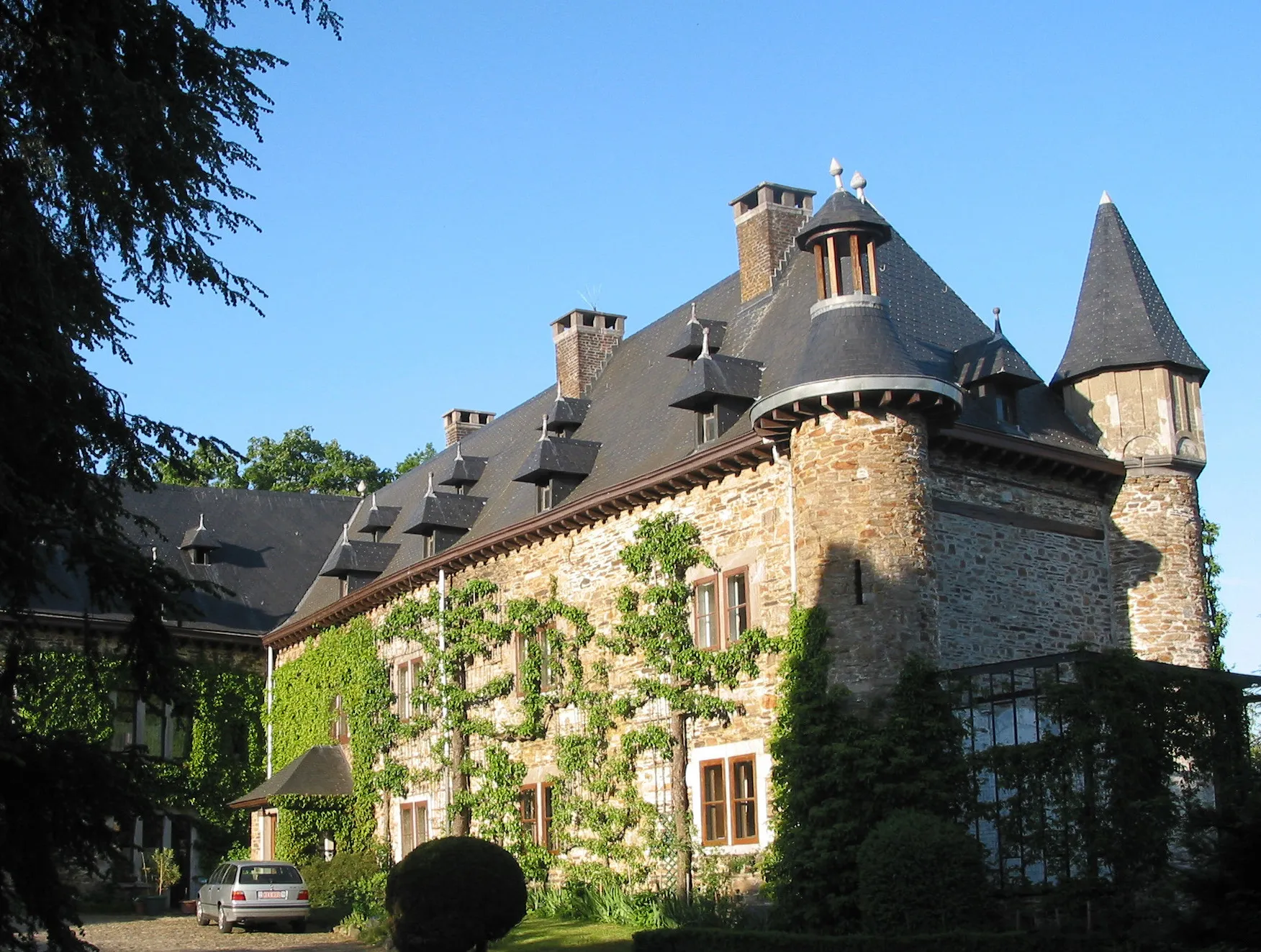 Photo showing: Castle of Bra (Lierneux)  (Belgium)