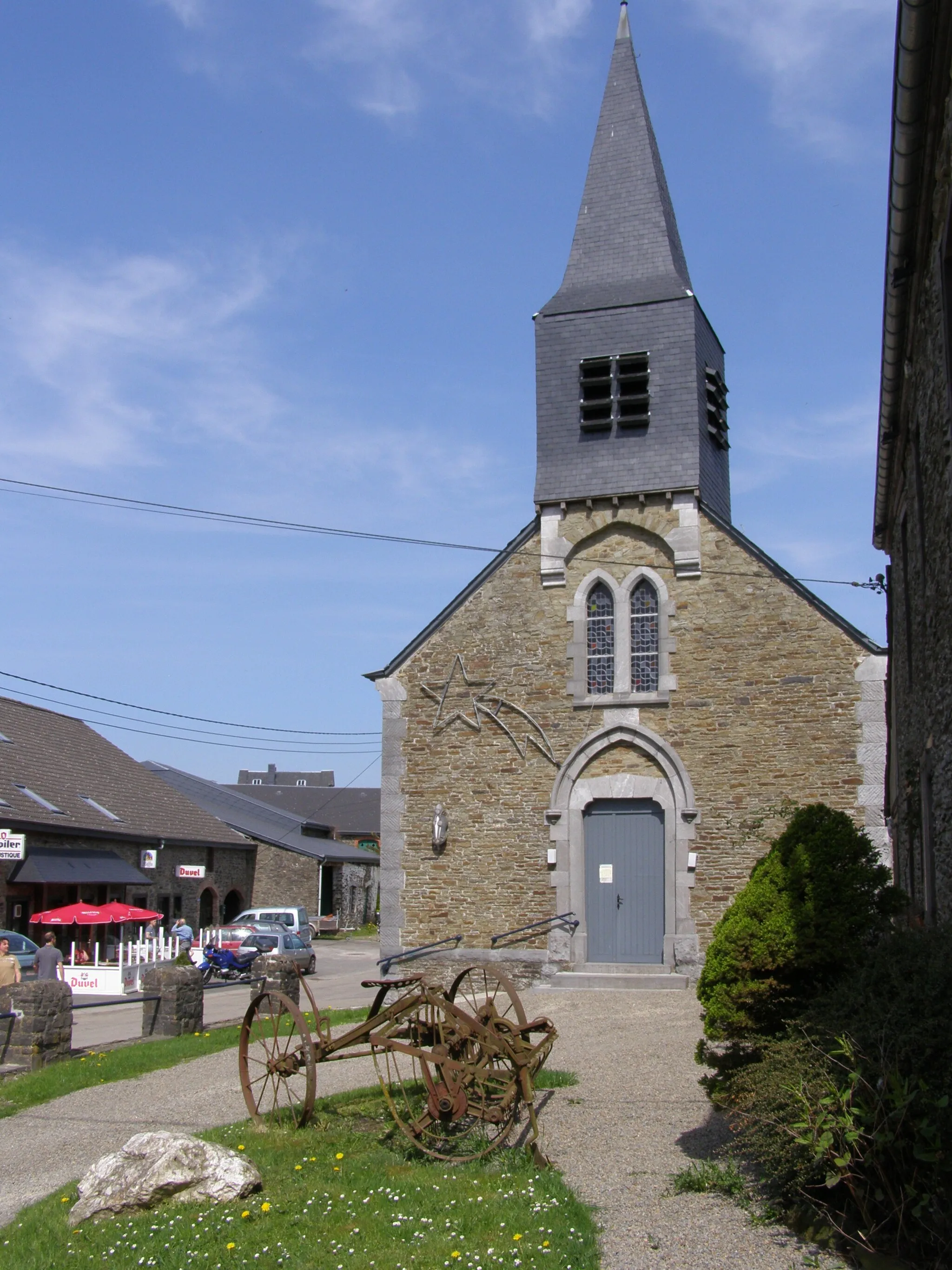 Photo showing: Nisramont kerk (België)
