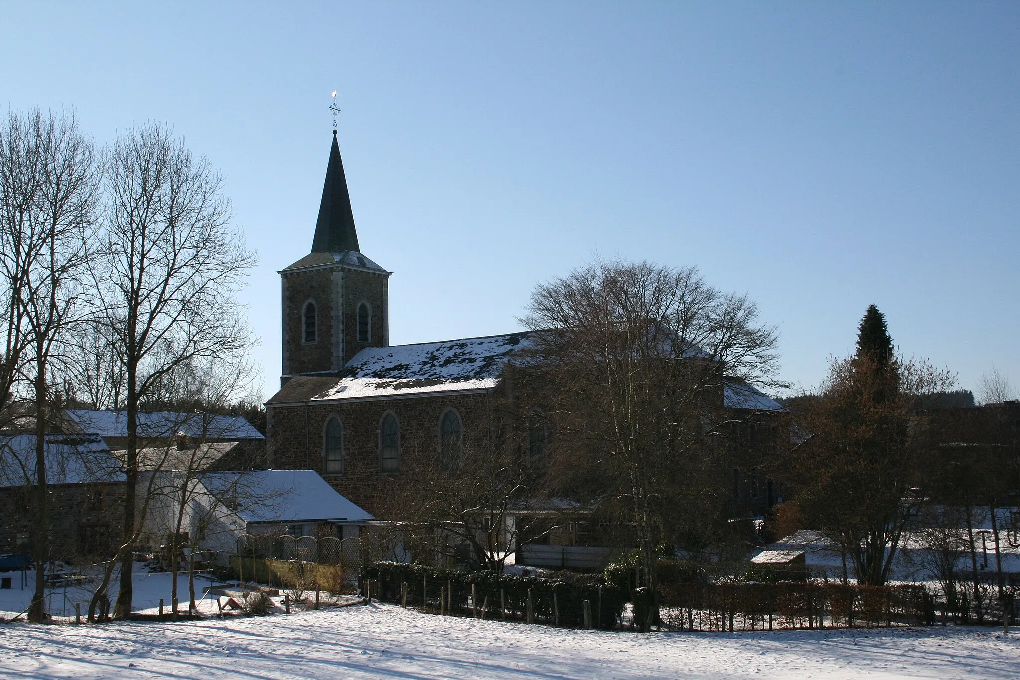 Photo showing: Journal (Tenneville) (Belgium), the Saint Joseph church (1864).