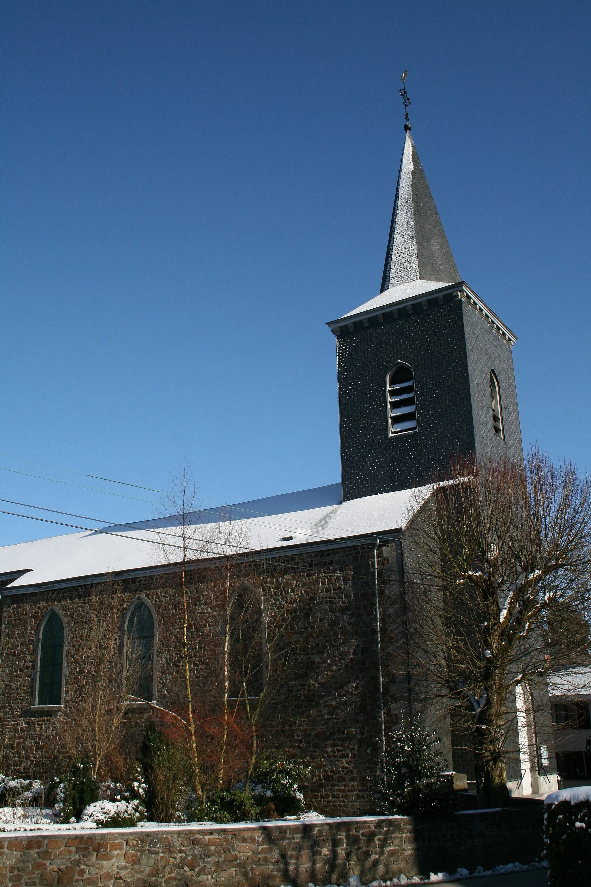 Photo showing: Journal (Tenneville) (Belgium), the Saint Joseph church (1864).