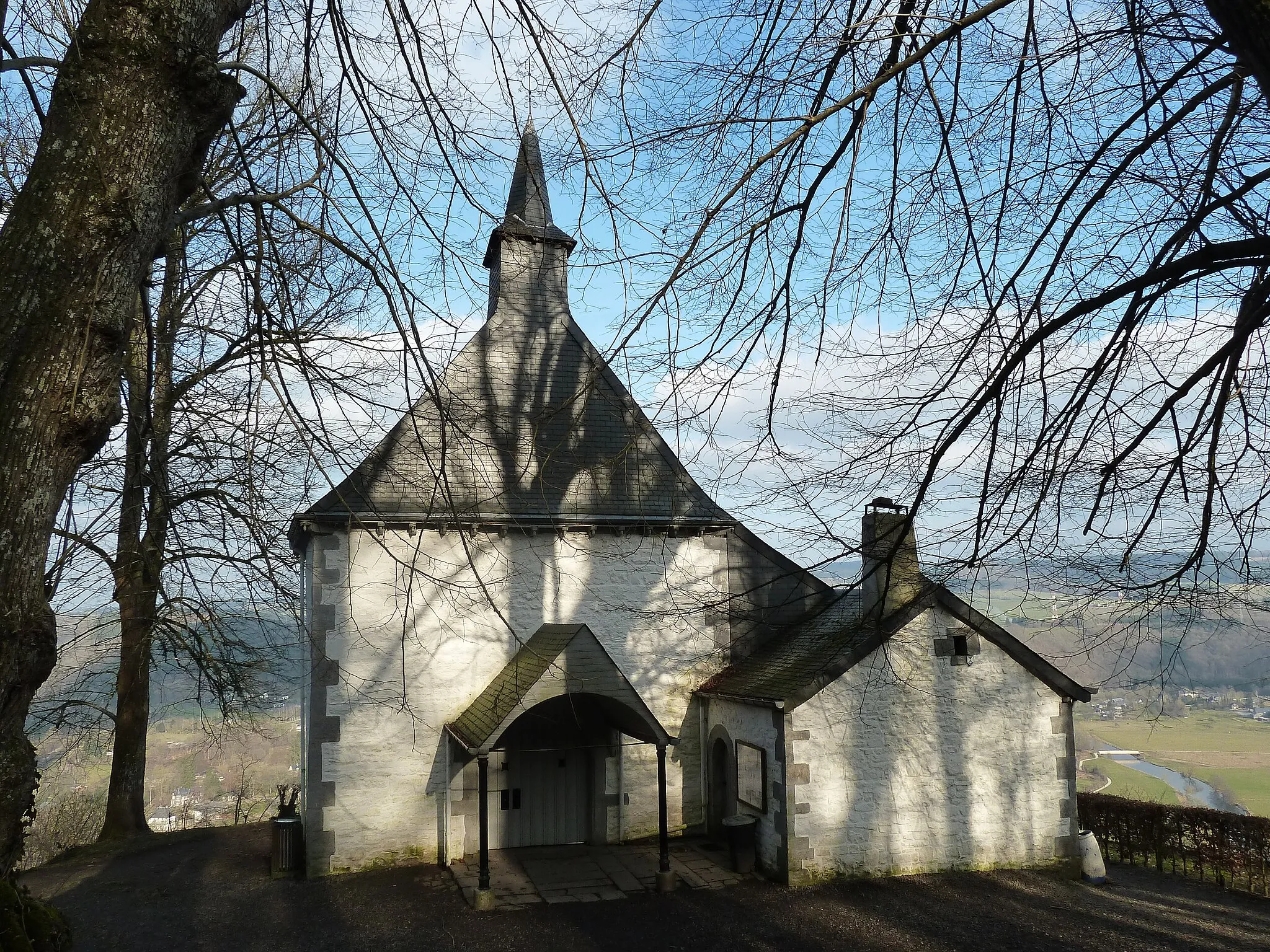 Photo showing: Hermitage and chapel of Saint-Thibaut, Marcourt, Rendeux, Belgium