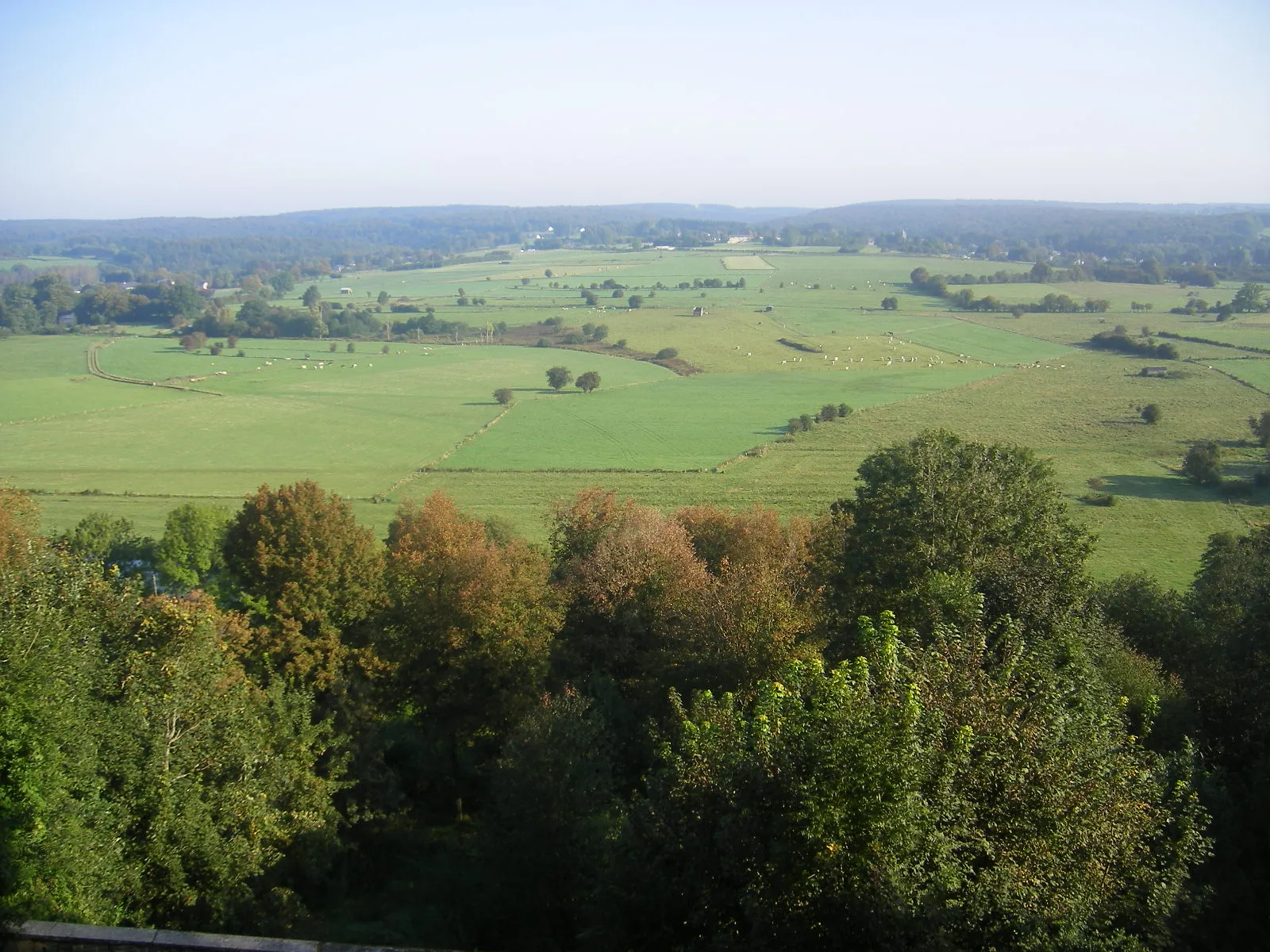 Photo showing: Florenville, Belgium: landscape of the Semois Valley