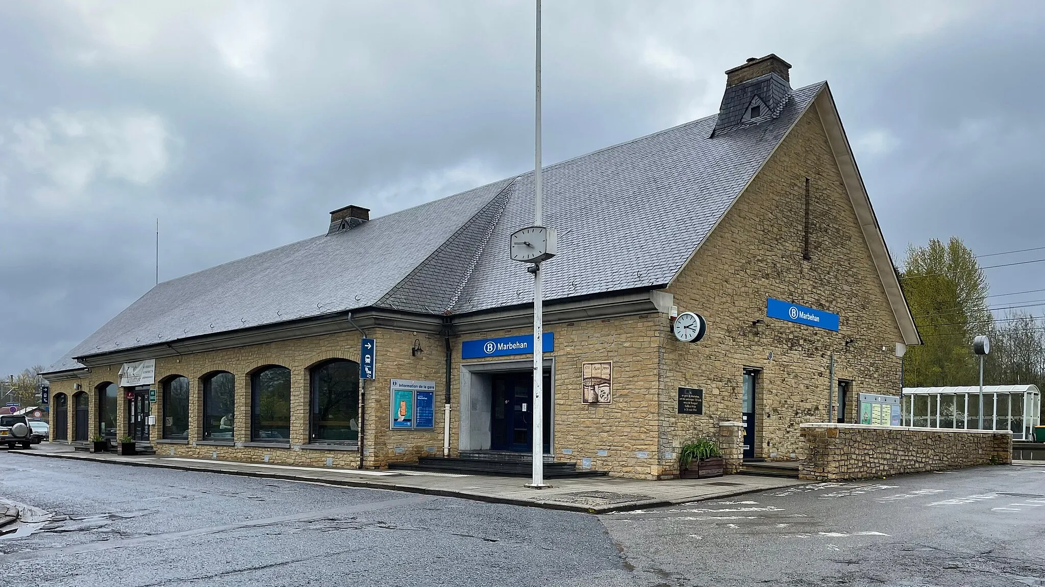 Photo showing: Station Marbehan