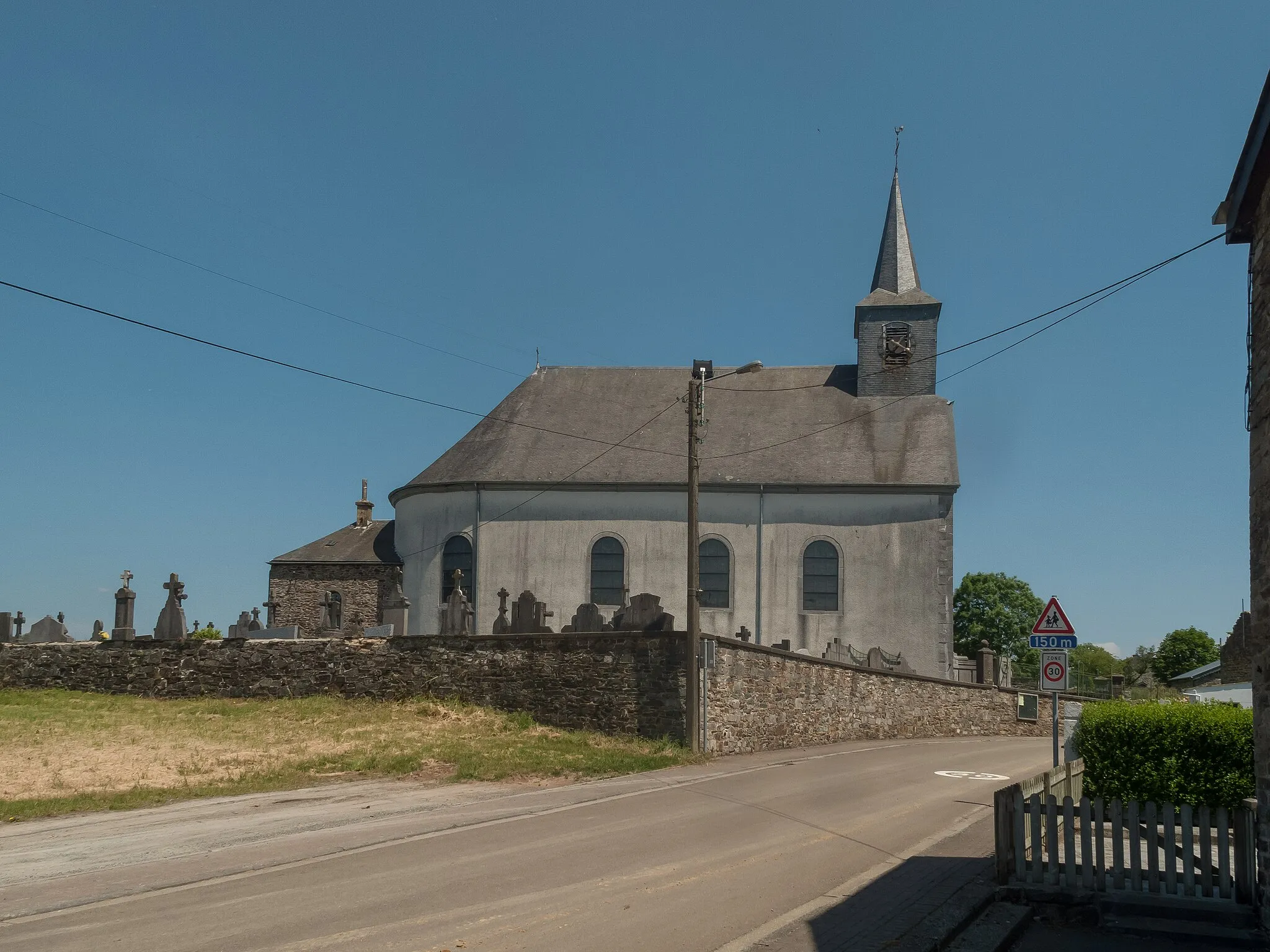 Photo showing: Anloy, church (l'église Sainte-Cécile)