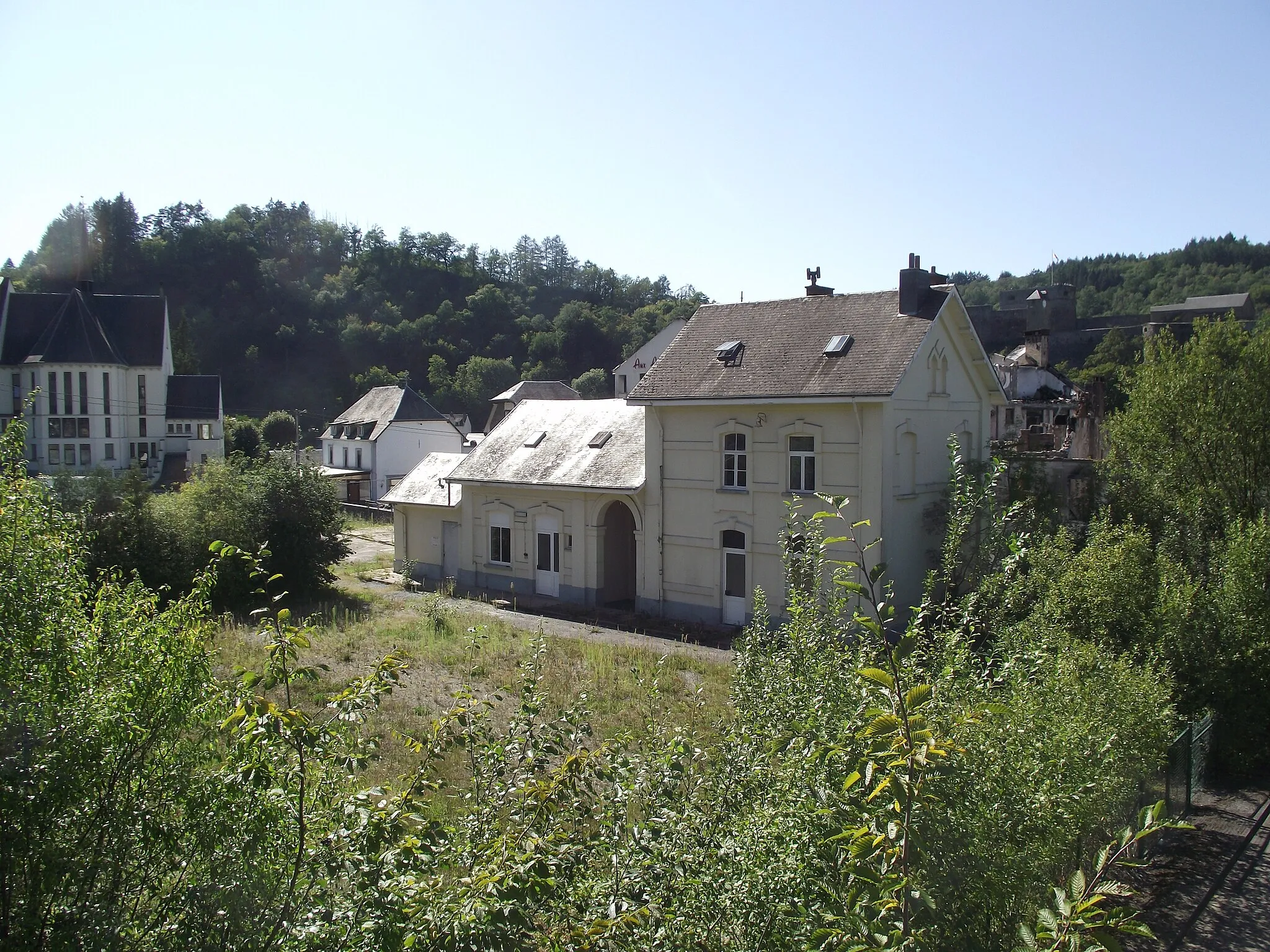 Photo showing: Vicinal railway station in Bouillon