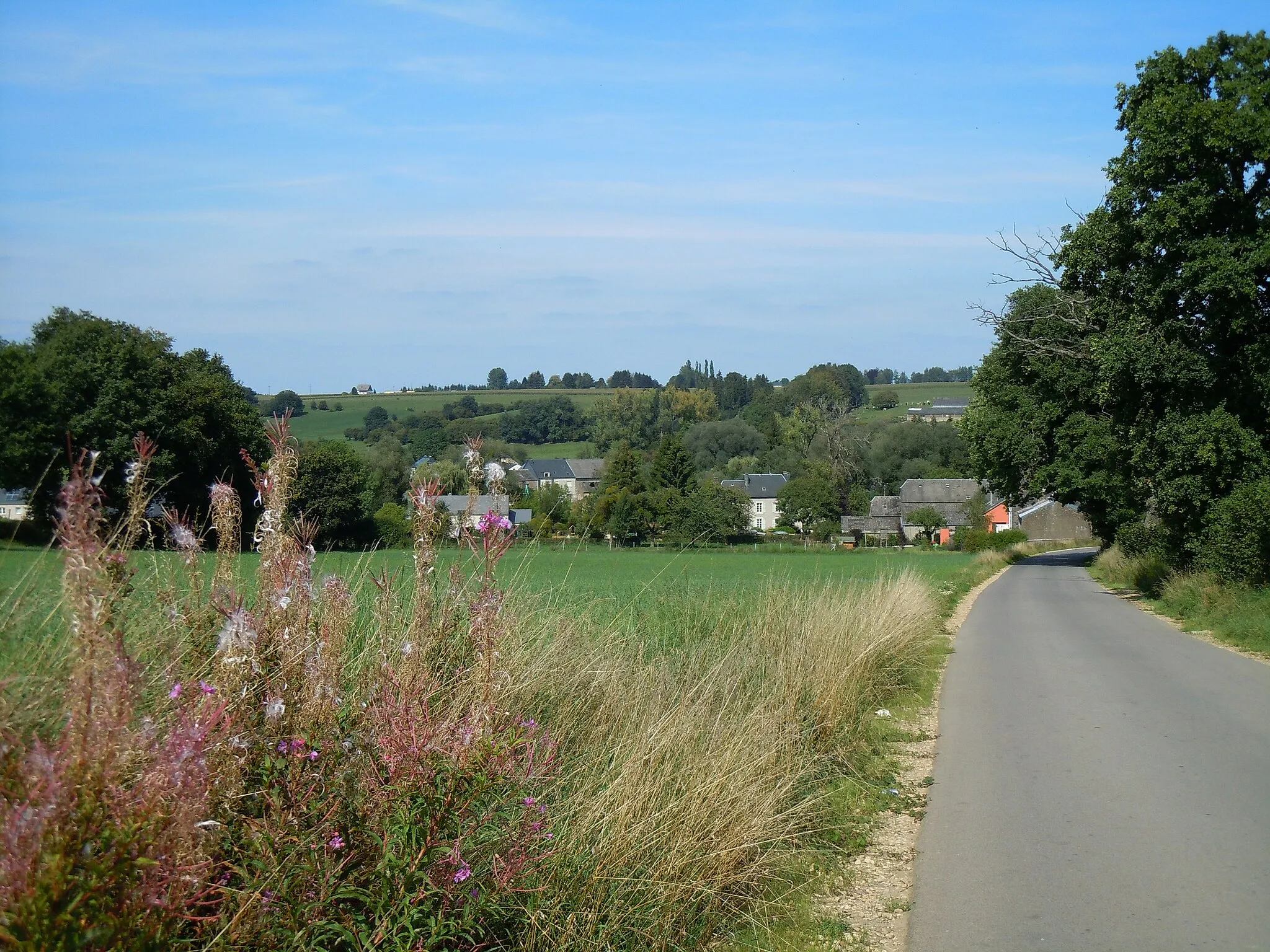 Photo showing: Le village belge d'Autelhaut vu du sud-ouest