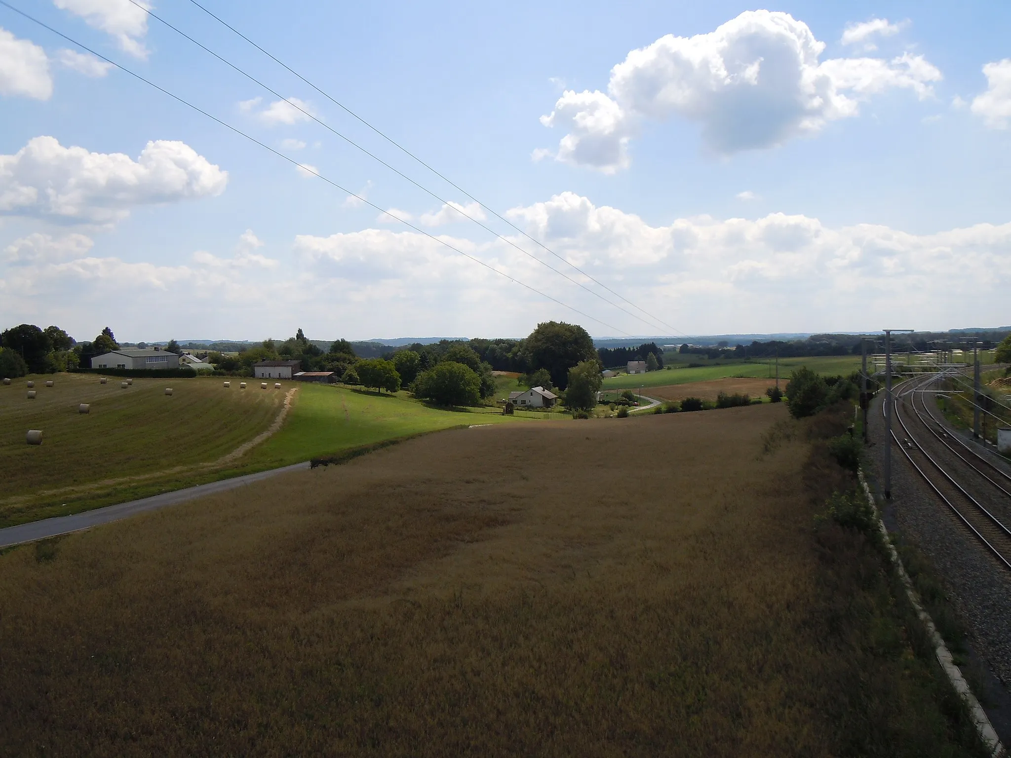 Photo showing: Le hameau belge de Stehnen vu du nord-ouest