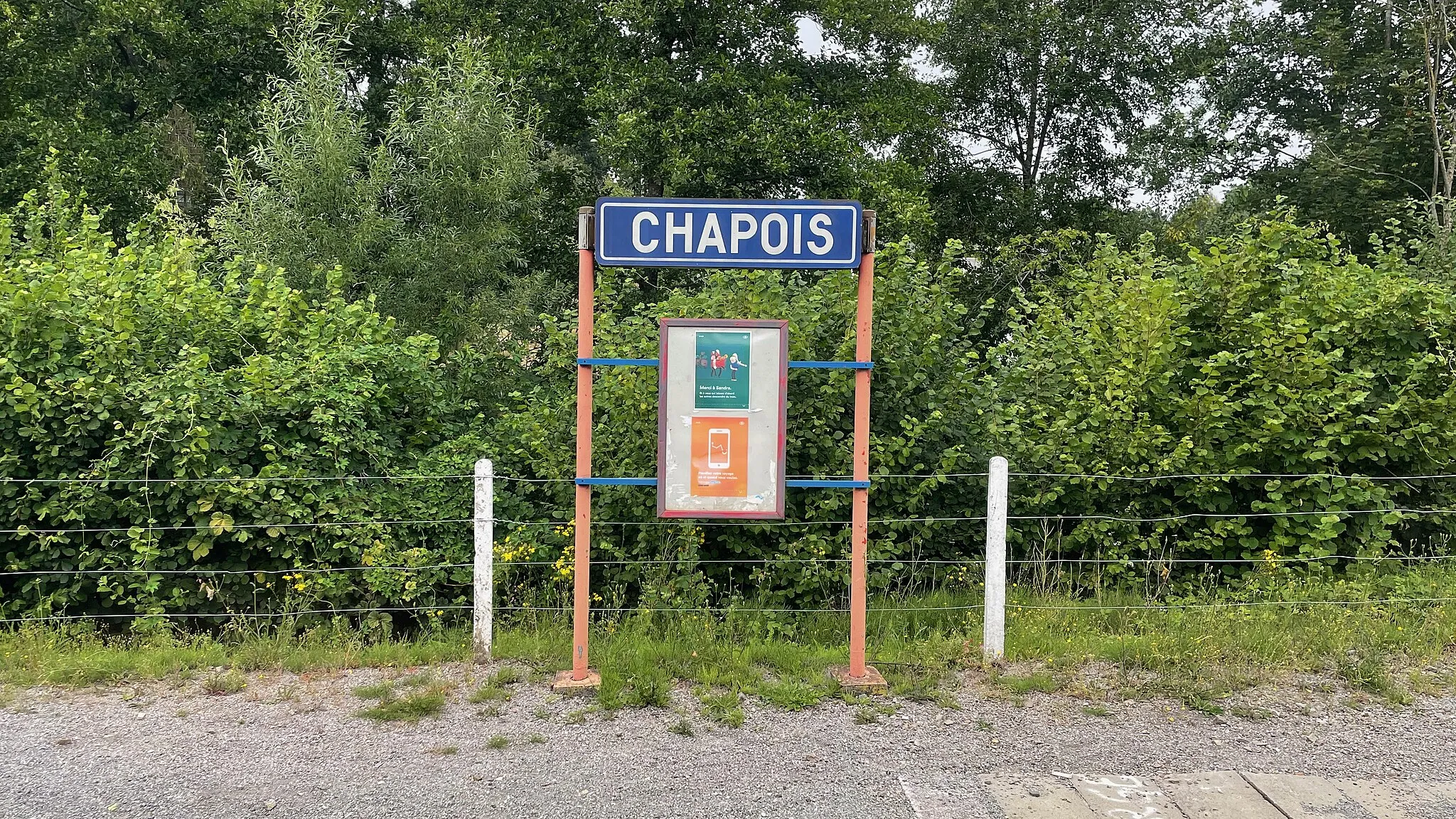 Photo showing: Station Chapois