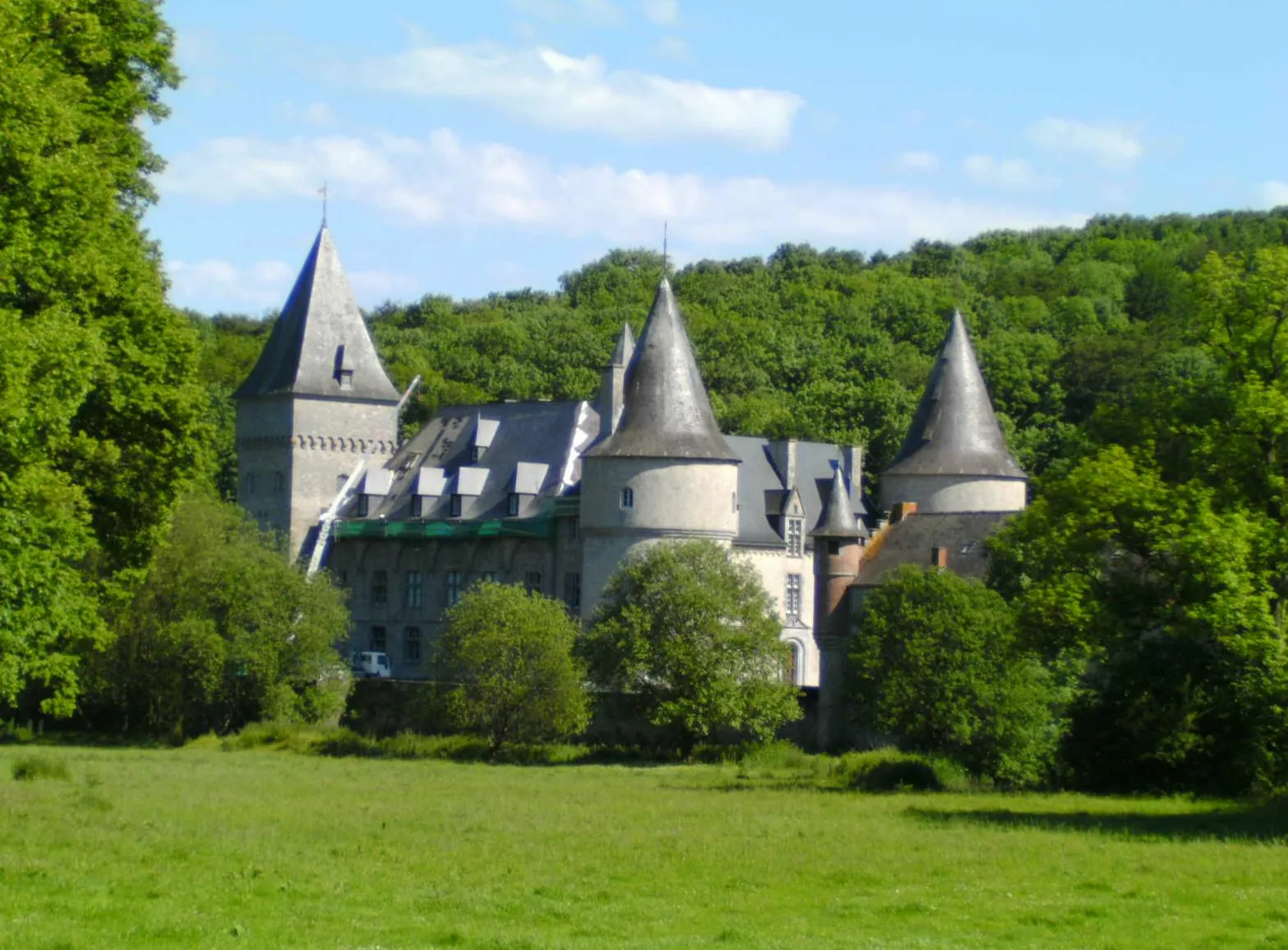 Photo showing: Castle Fontaine in Anthée