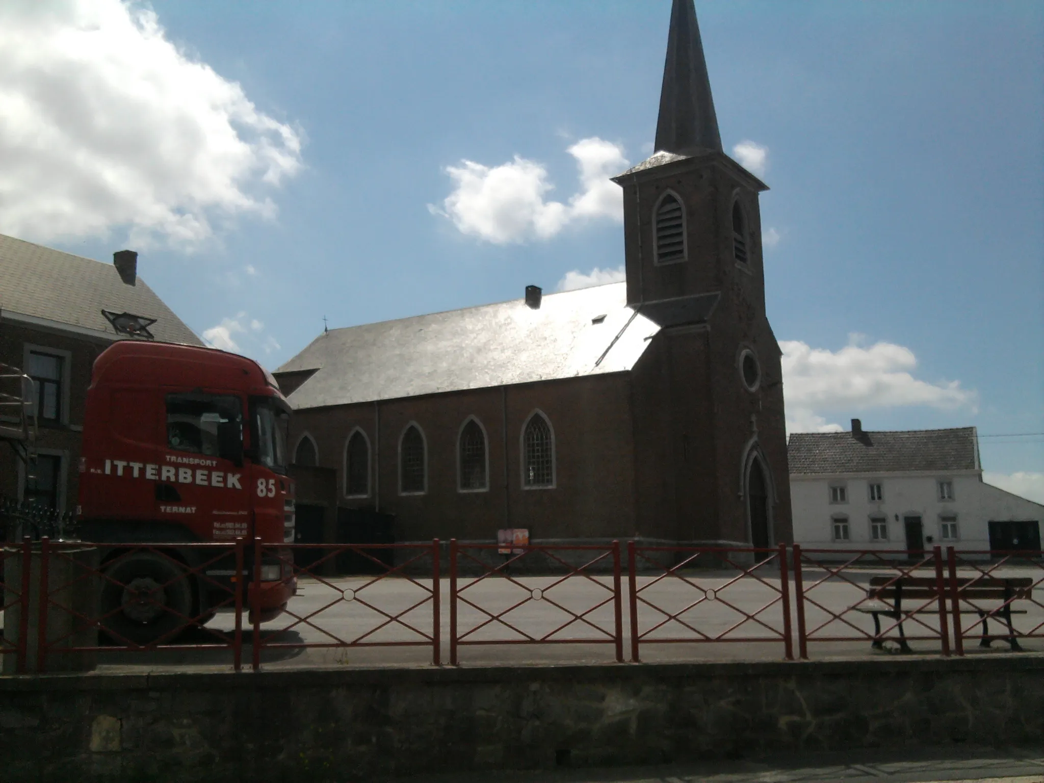 Photo showing: Mette (Belgique). Église de Devant-les-Bois.