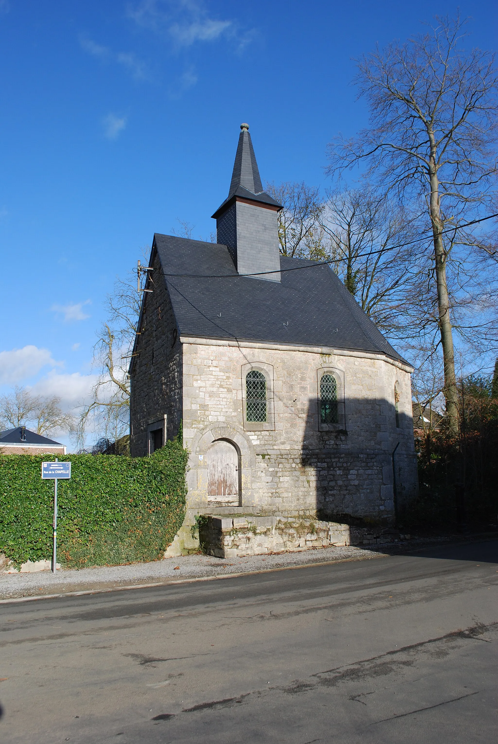 Photo showing: Vue du hameau de Fraineux (commune de Nandrin), dans la province de Liège (Belgique).