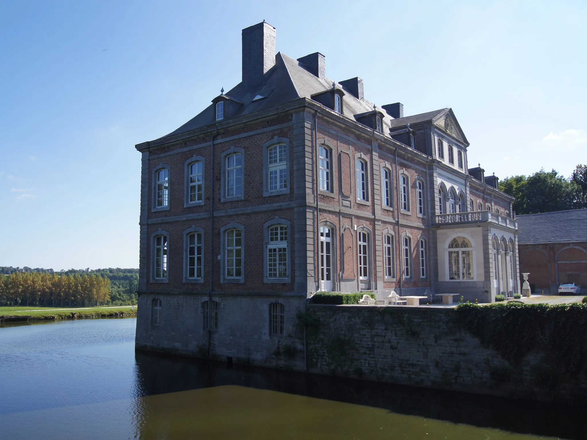 Photo showing: Vierset castle