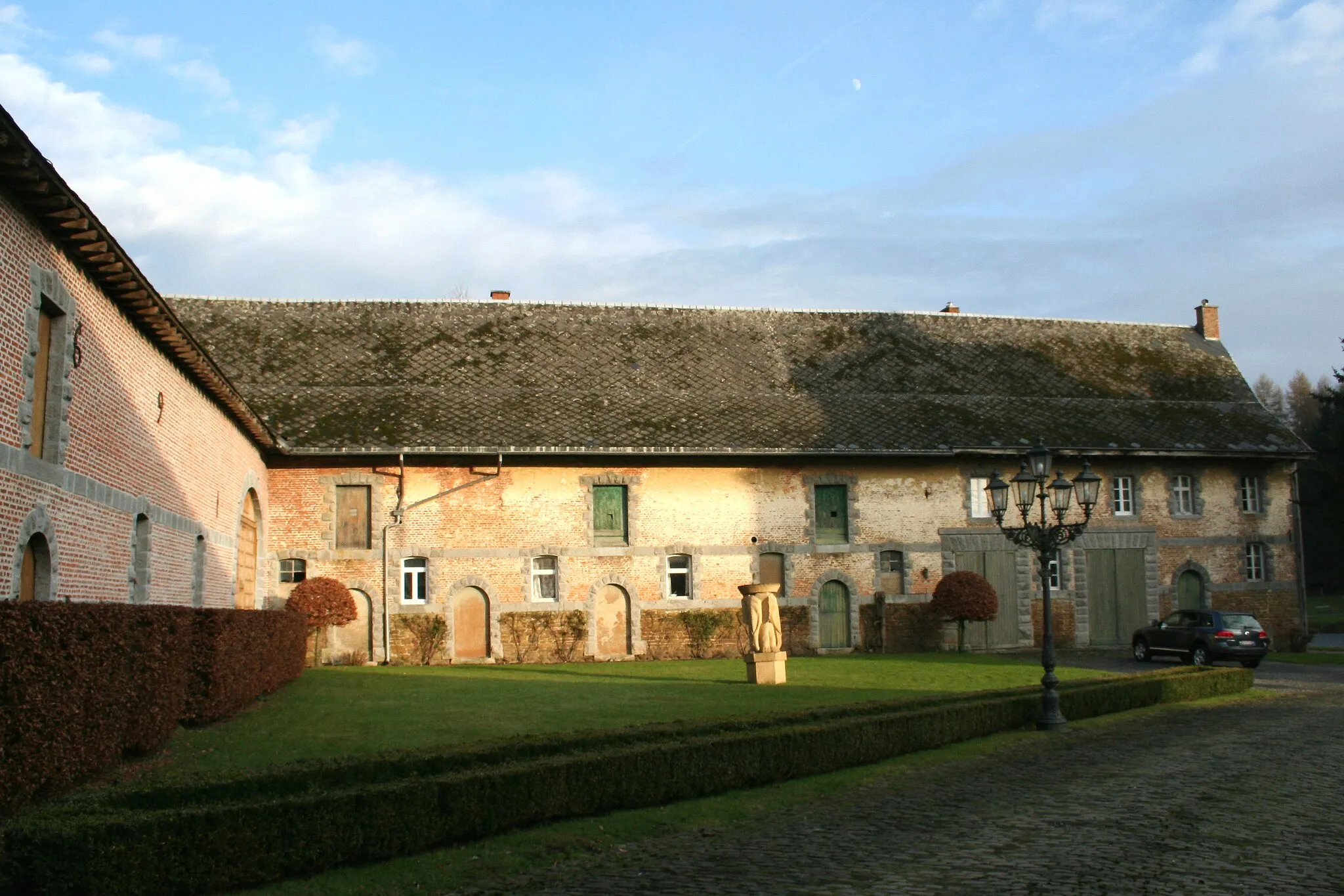 Photo showing: Haversin (Belgium), the castle (XVIIth century).