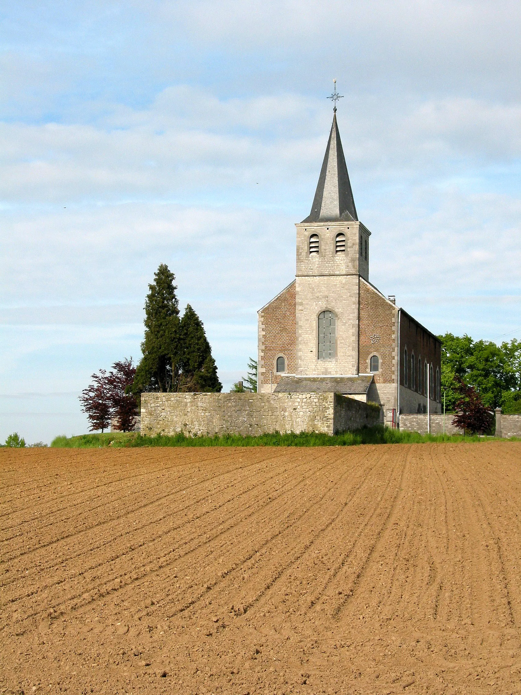 Photo showing: Haltinne (Belgium), te Saint Martin's church (1833).