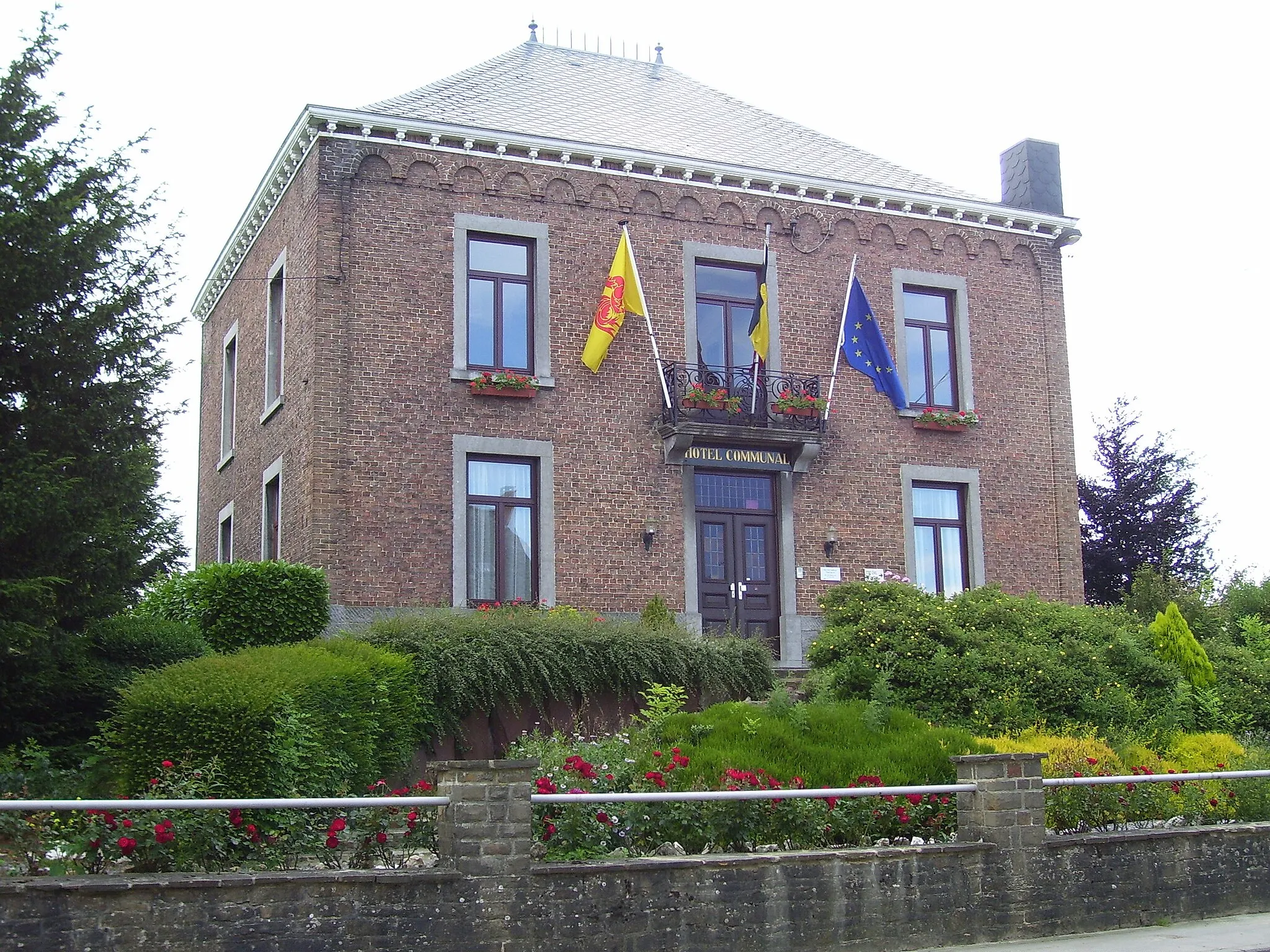 Photo showing: Hôtel Communale (town hall) of Havelange, Belgium