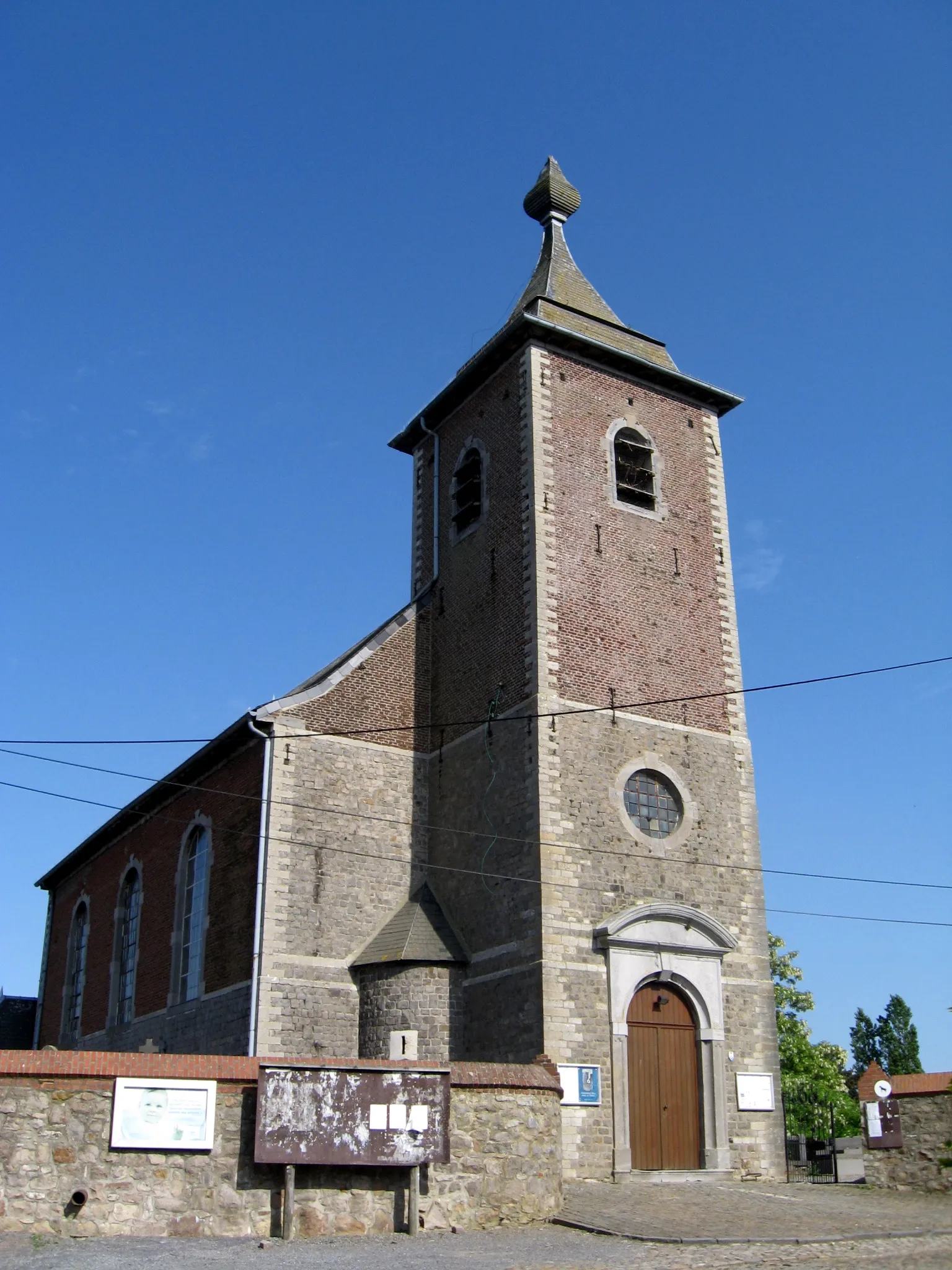 Photo showing: Sint-Andrieskerk in Mont-Saint-André