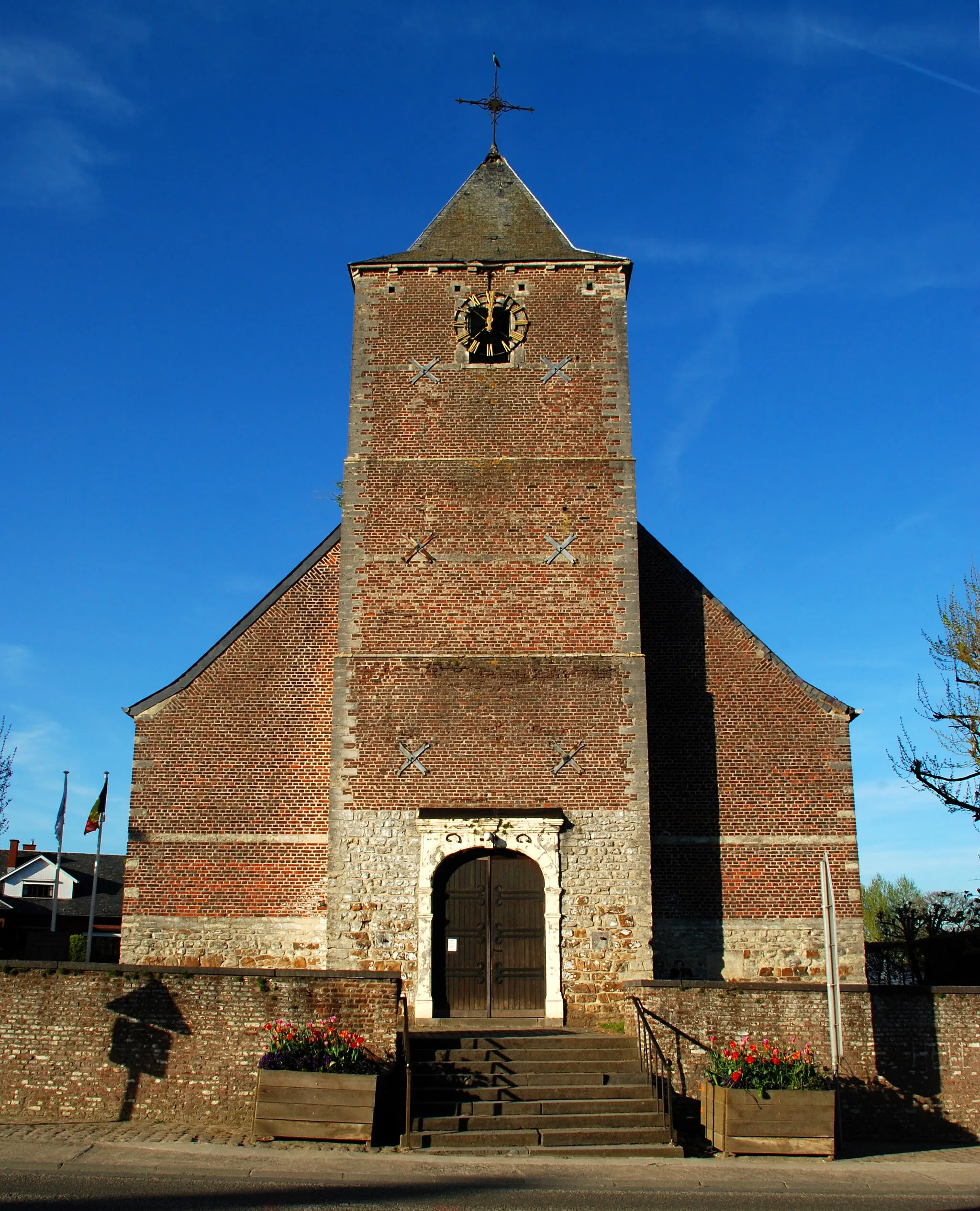 Photo showing: Belgique - Brabant wallon - Église Saint-Trond de Thorembais-Saint-Trond