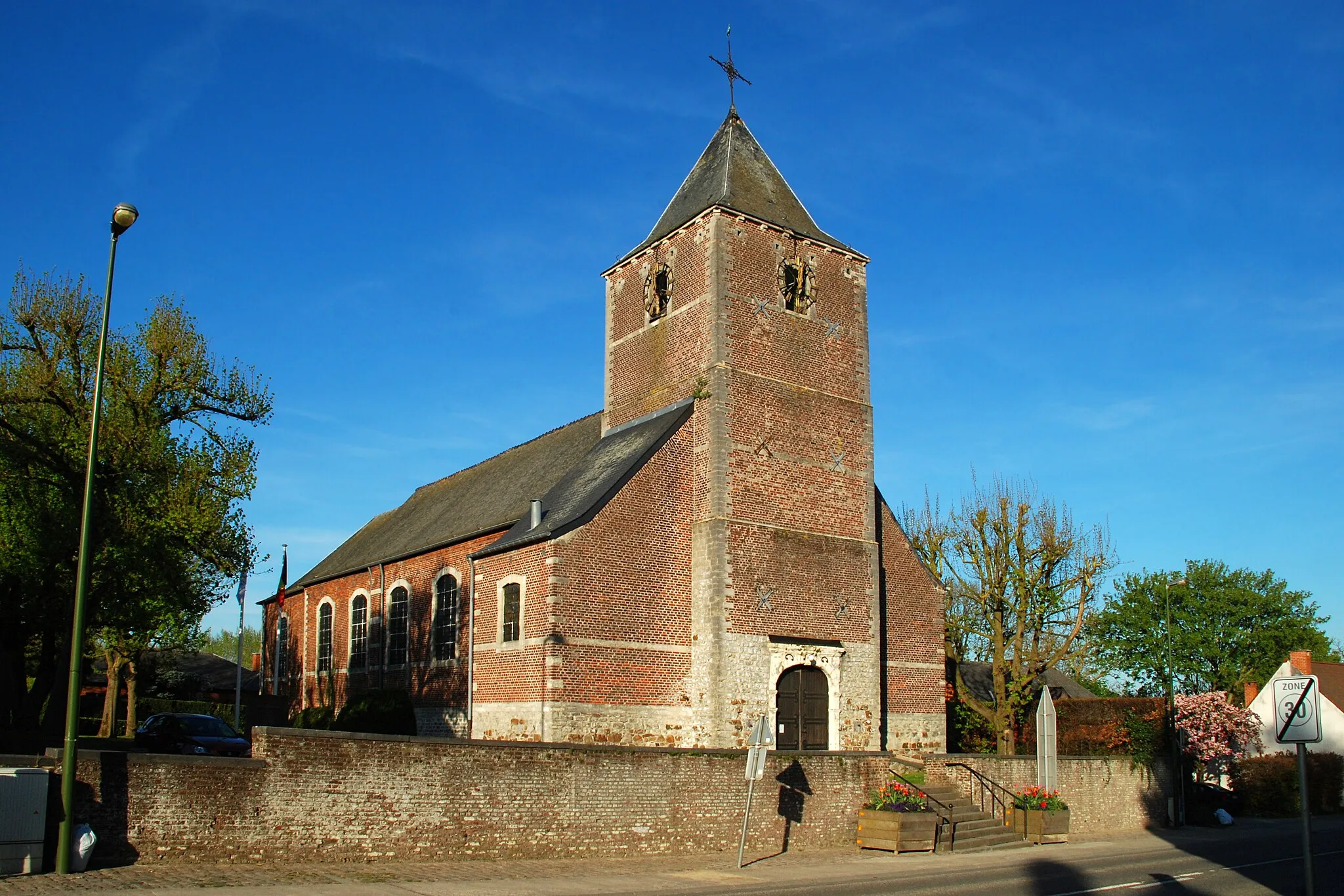 Photo showing: Belgique - Brabant wallon - Église Saint-Trond de Thorembais-Saint-Trond