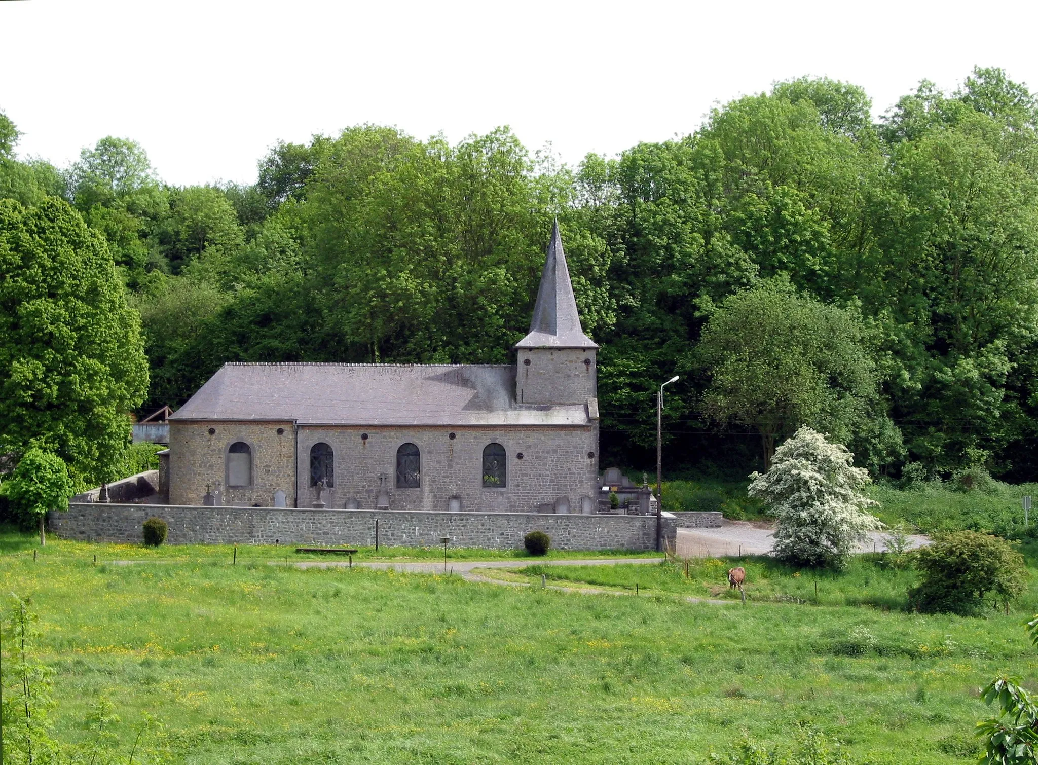 Photo showing: Fairoul (Fraire) (Belgium), the chapel of the Our Lady of the Assumption (1841).