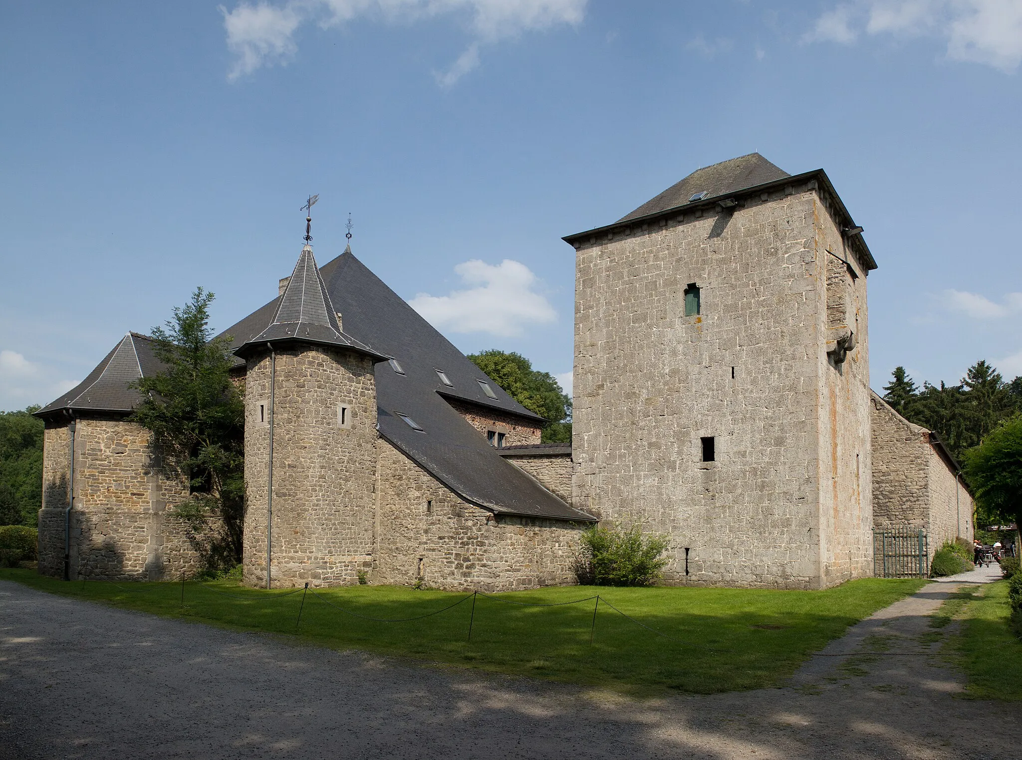 Photo showing: Le château-ferme de Falnuée, Onoz