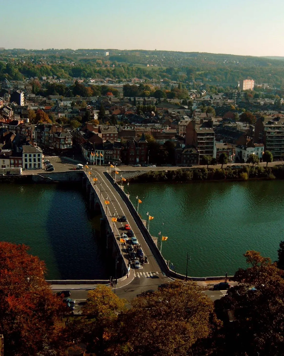 Photo showing: De Pont de Jambes. Eigen opname.