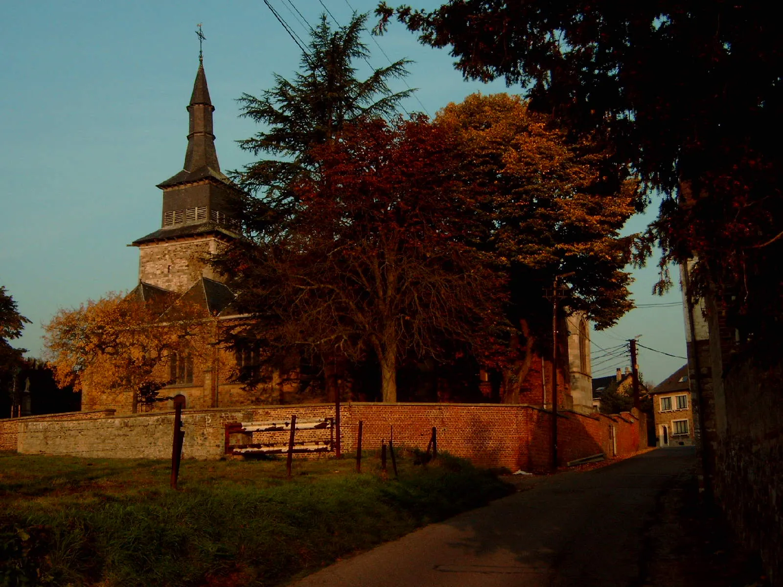 Photo showing: Church of Saint-Hilaire, Temploux, Belgium.