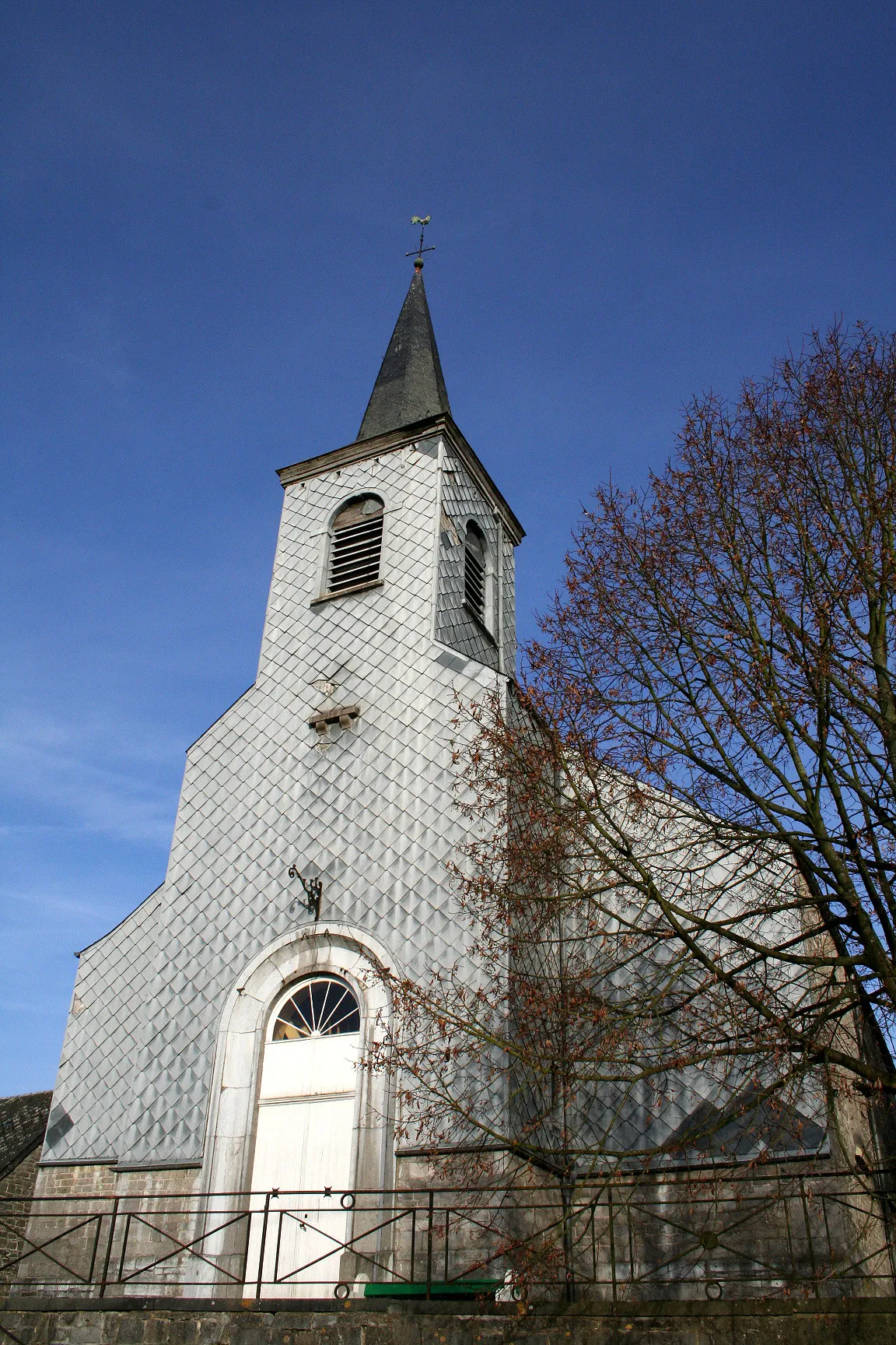 Photo showing: Scy (Belgium),  the St. Martin's church (XVIIth century).