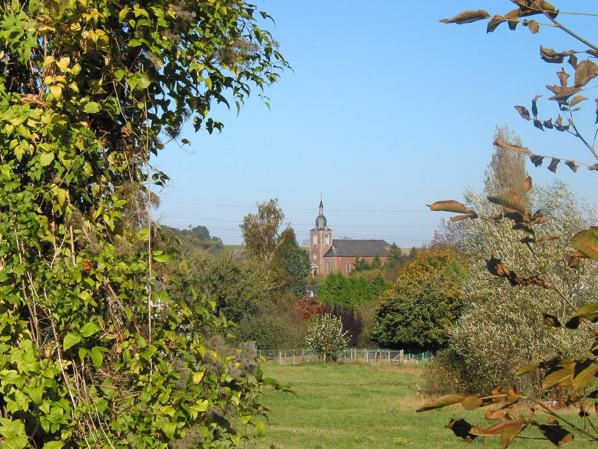 Photo showing: La Bruyère (Belgium),  the St. Desiderius' church (1841-1845).