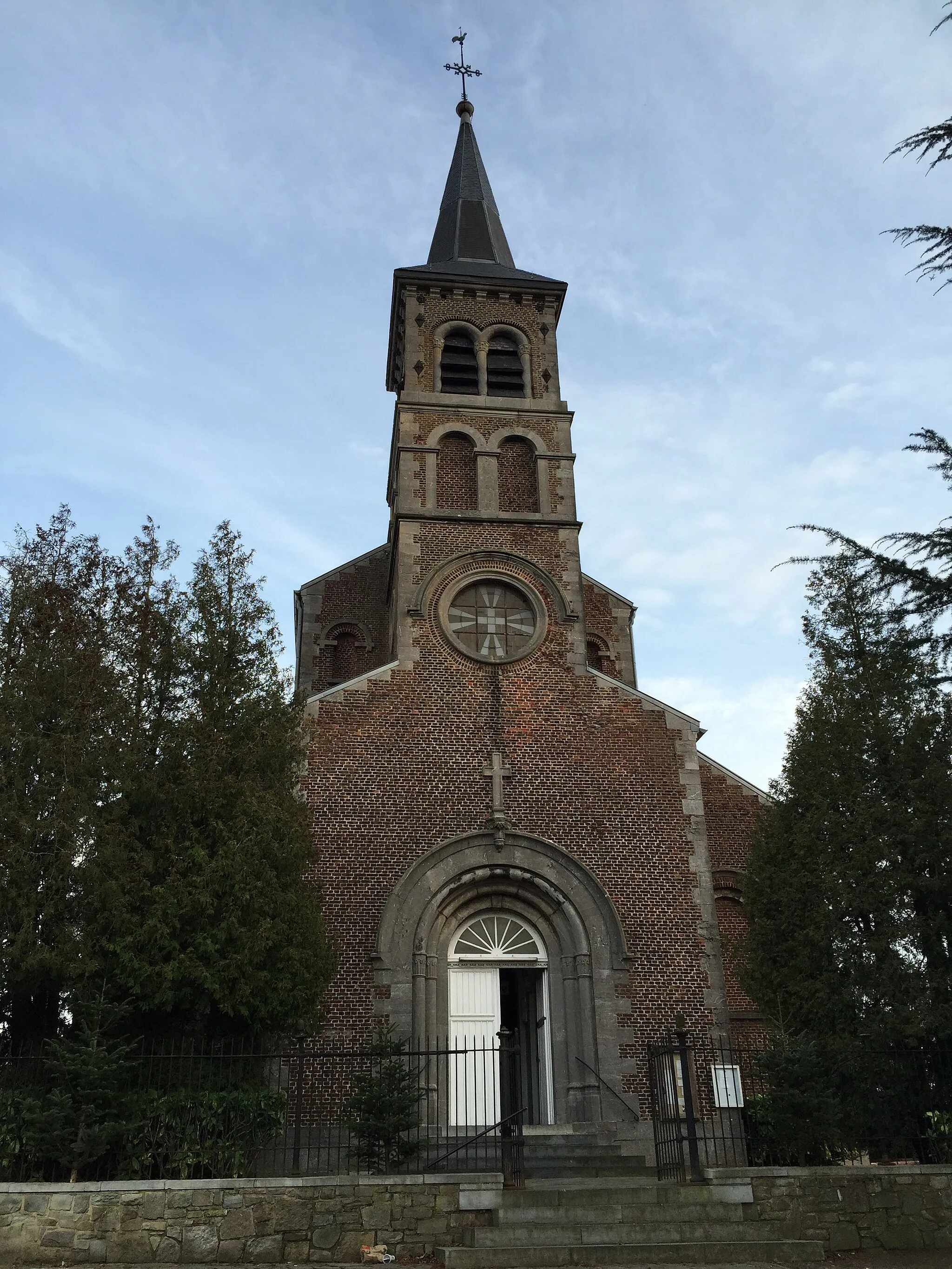 Photo showing: Eglise Saint-André de Jamioulx