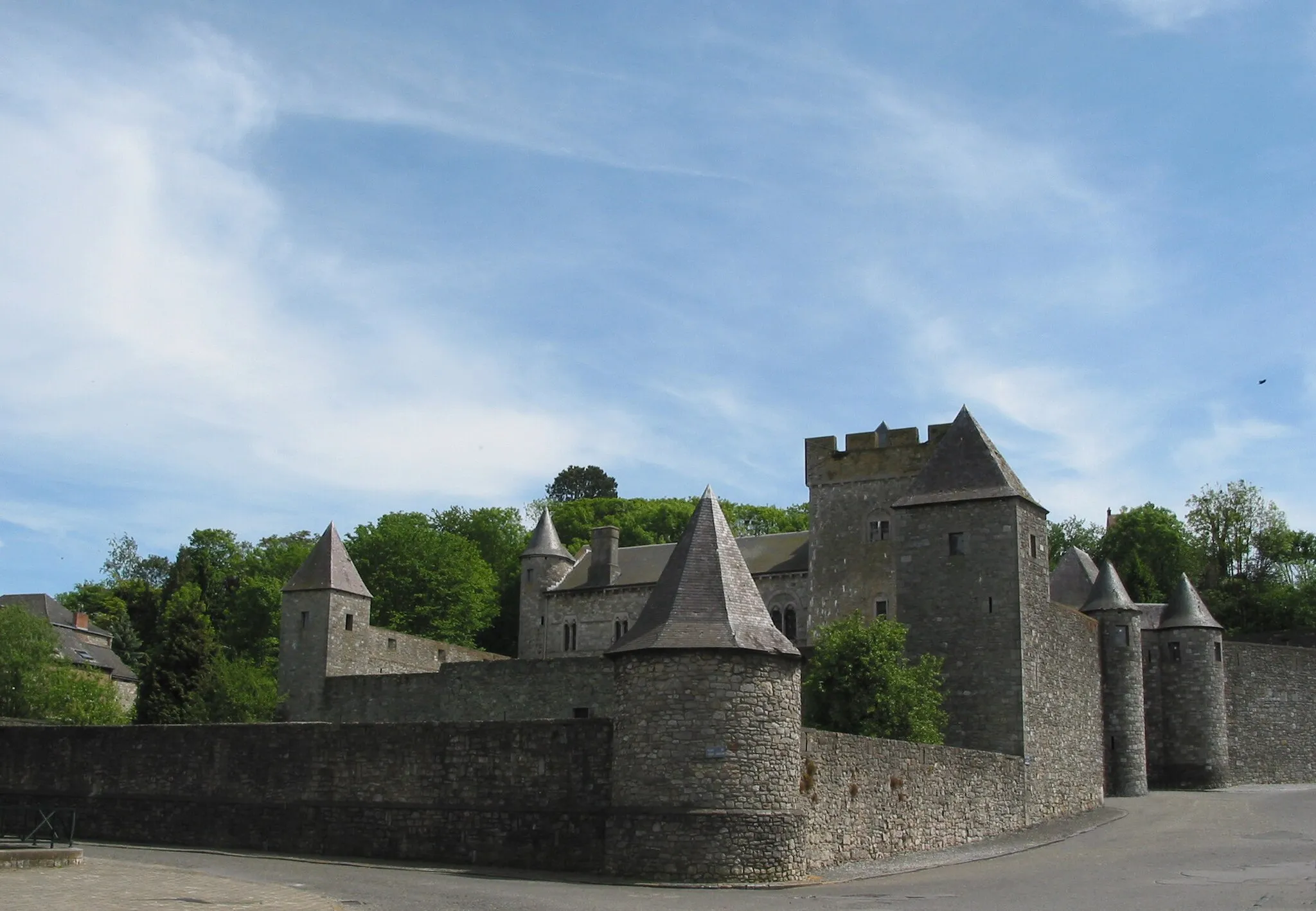 Photo showing: Thy-le-Château (Belgium), the old castle.