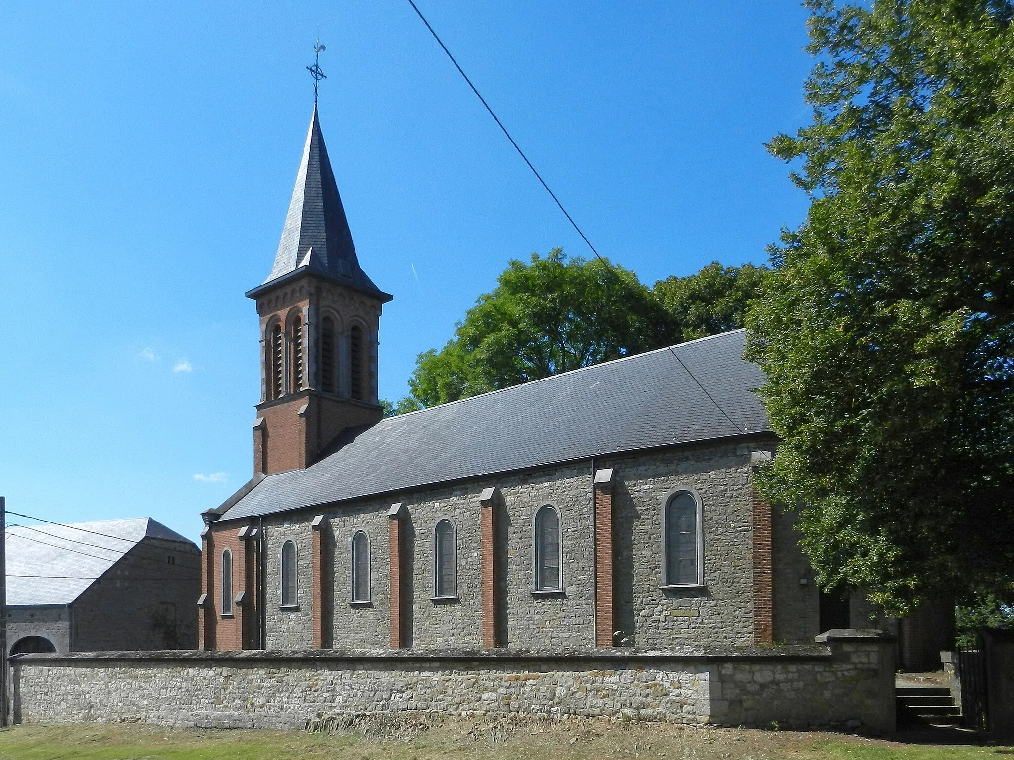 Photo showing: Eglise de Falmagne