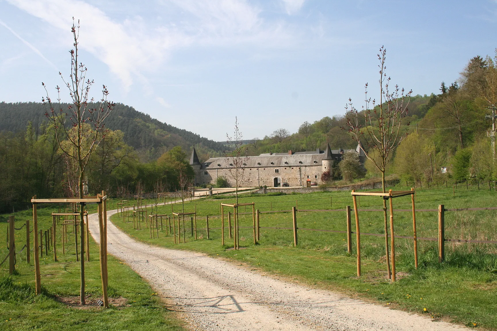 Photo showing: Vierset-Barse (Belgium), the castle-farm of  the du Vieux Barse street.