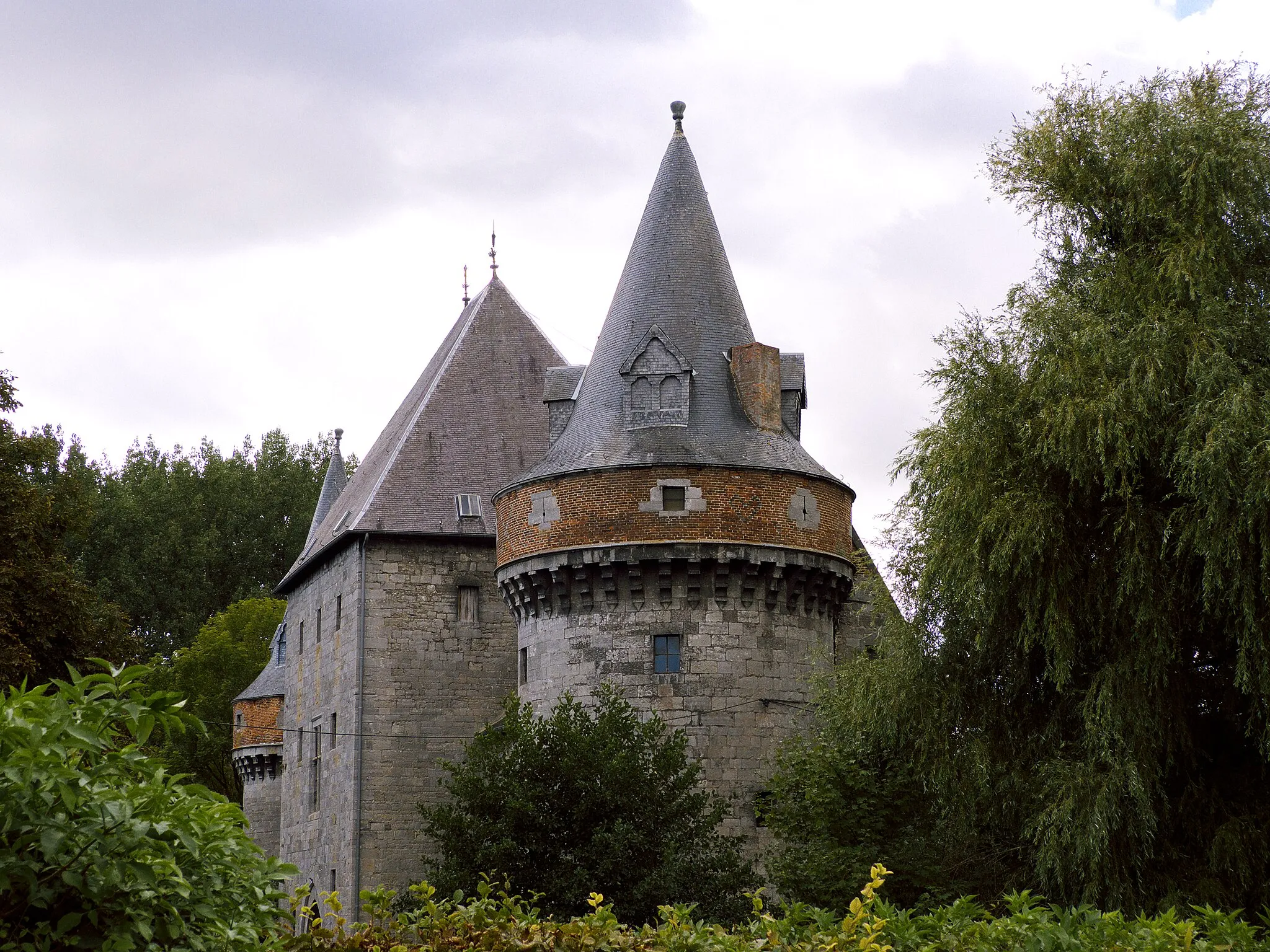 Photo showing: Château vu du côté droit