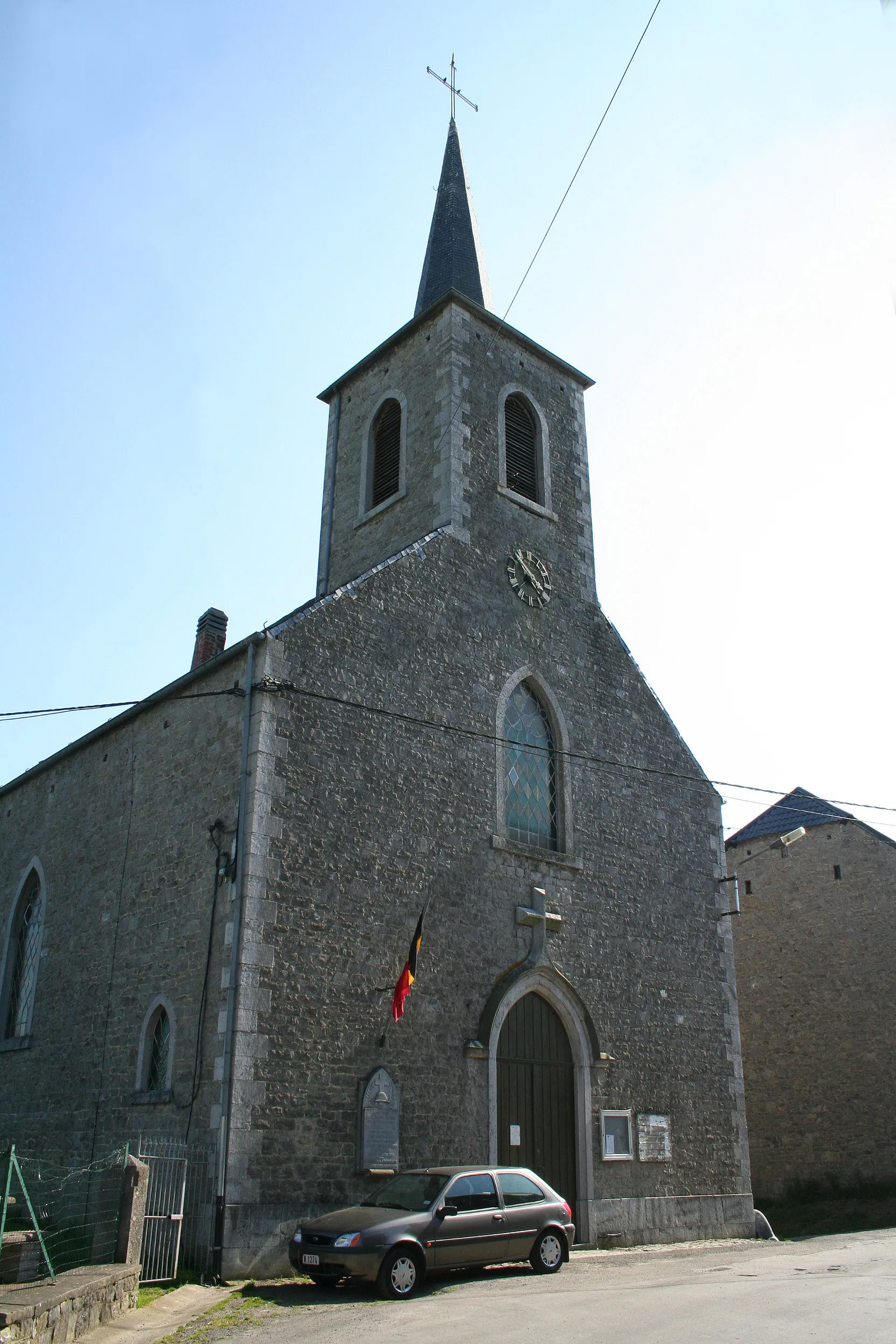 Photo showing: Ave (Belgium), the St Michel church.