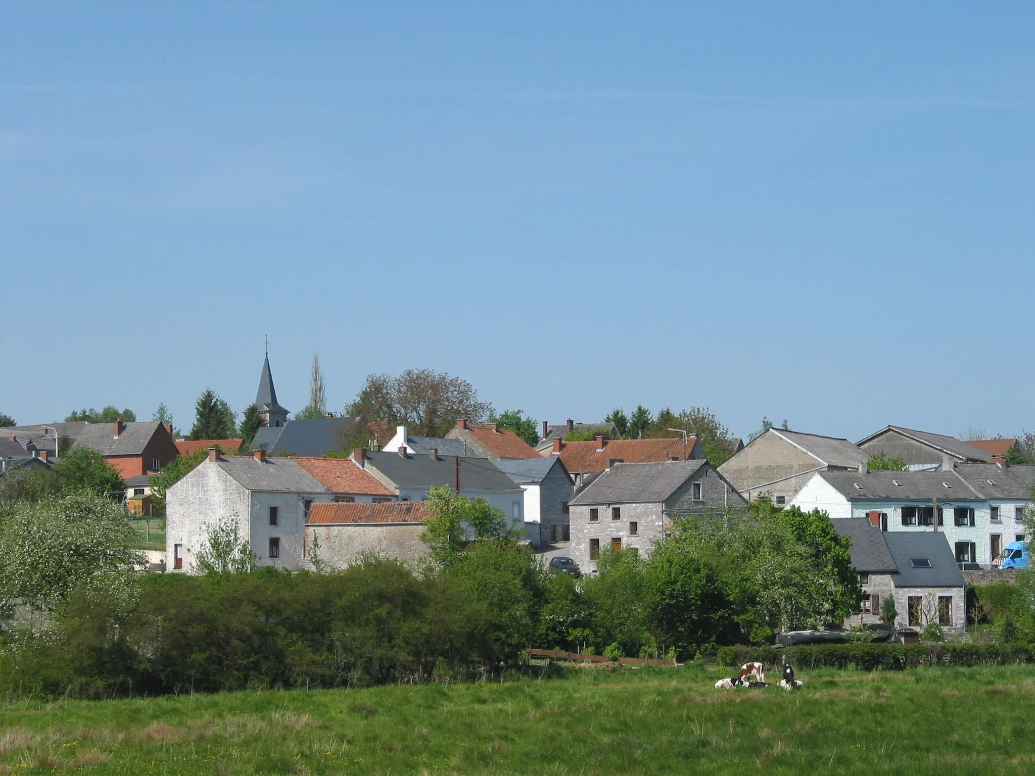 Photo showing: Furnaux (Belgium), the little village.