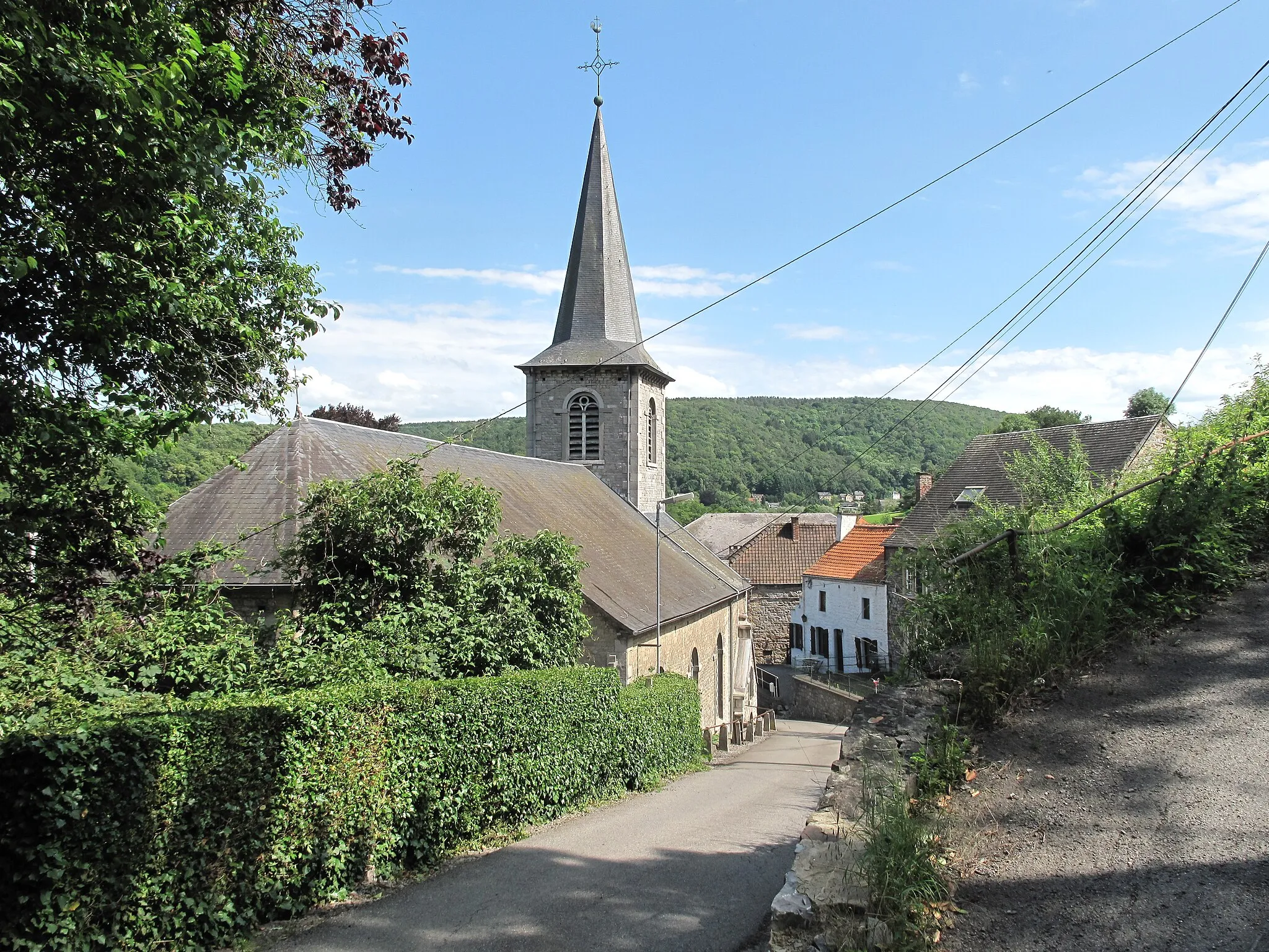Photo showing: Rivière, church