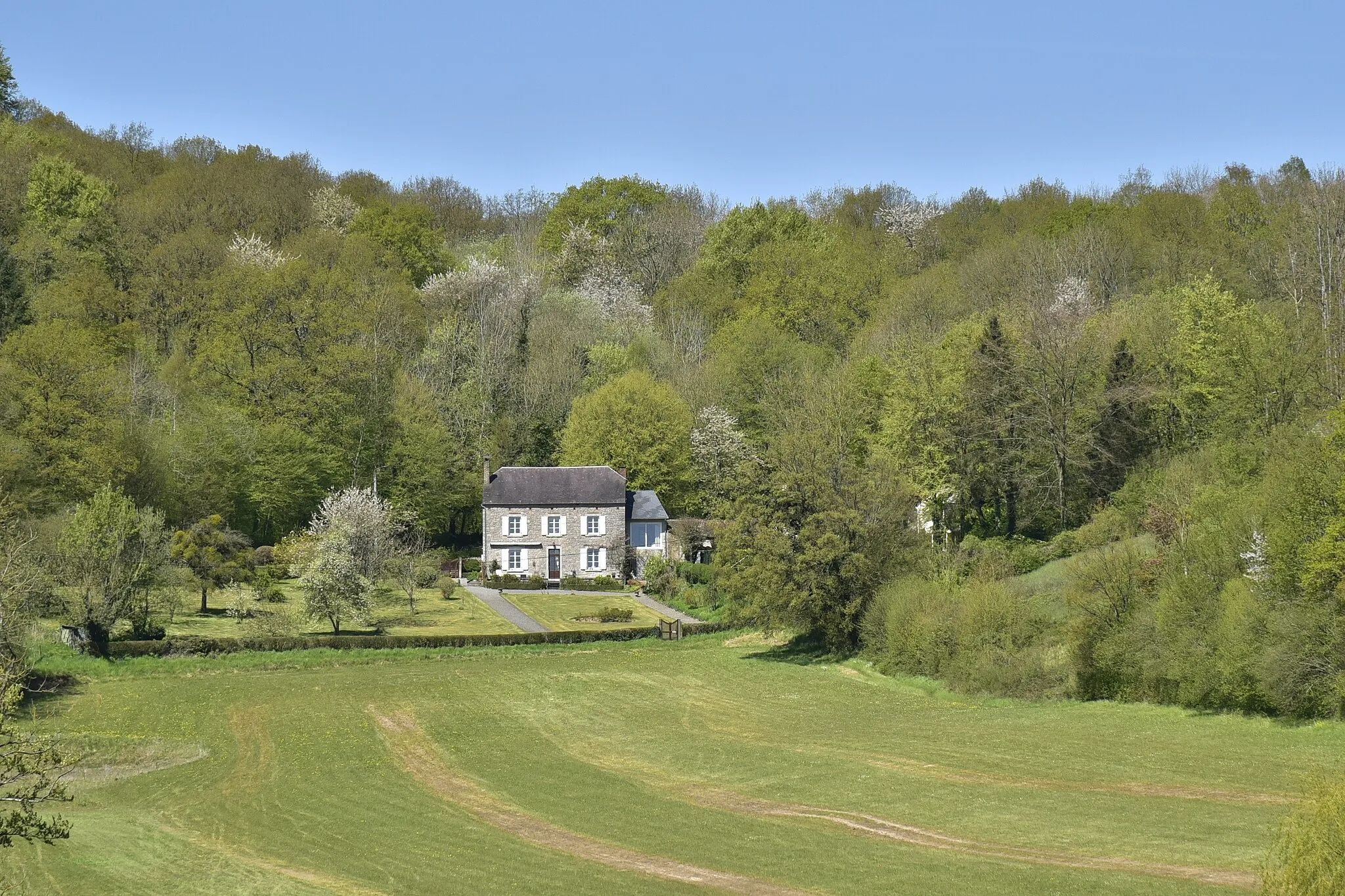 Photo showing: Le château d'Annevoie et son jardin.