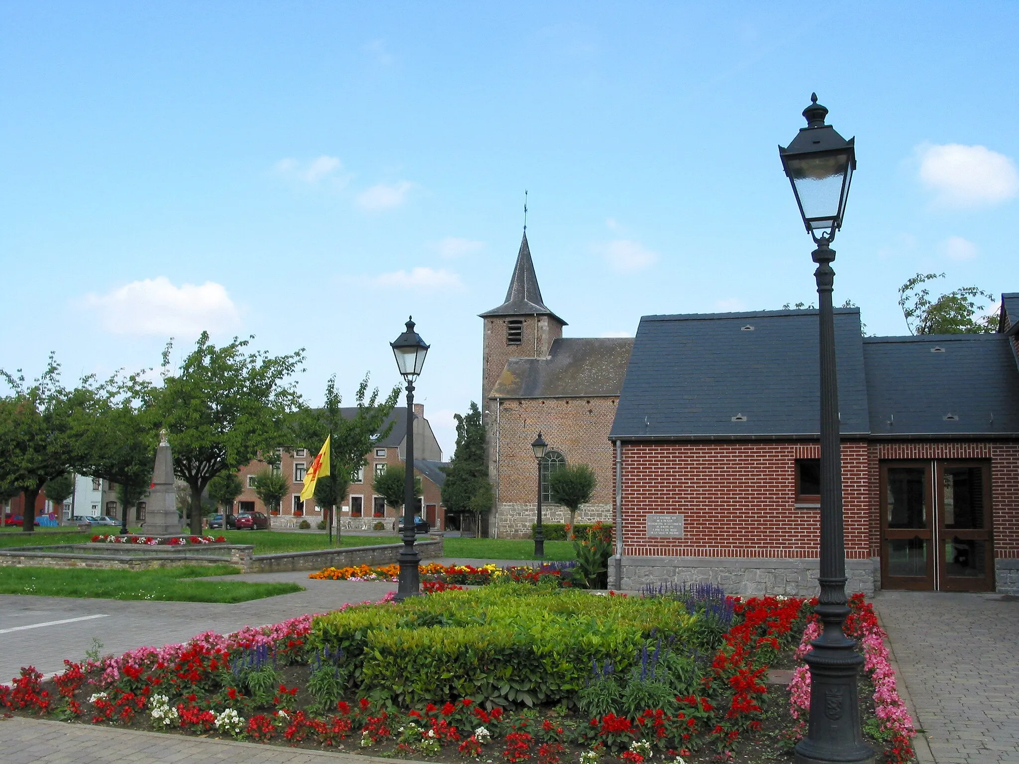 Photo showing: Balâtre (Belgium), Place de Balâtre.