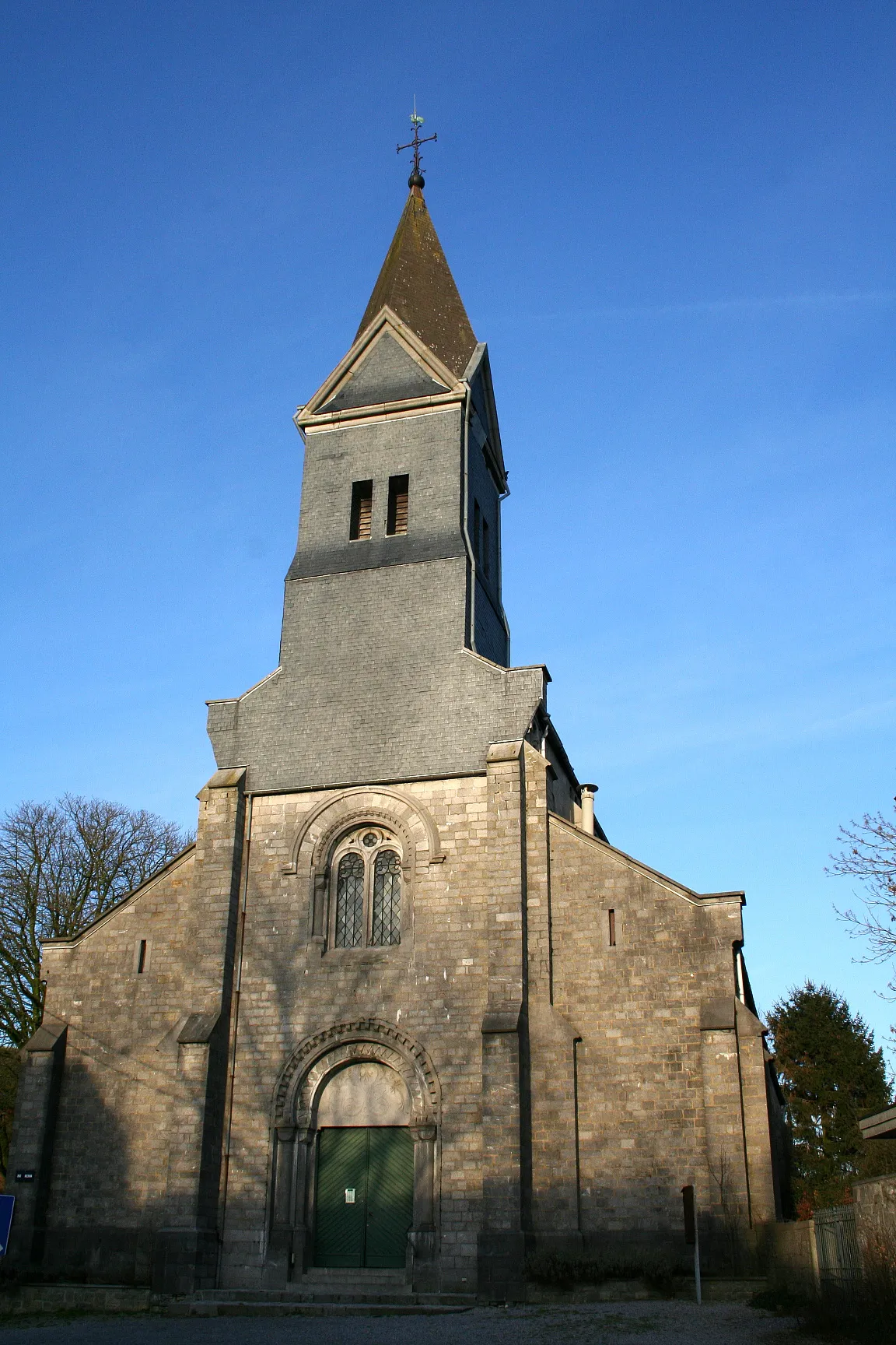 Photo showing: Maffe (Belgium), the Léger church  (1873-1874).