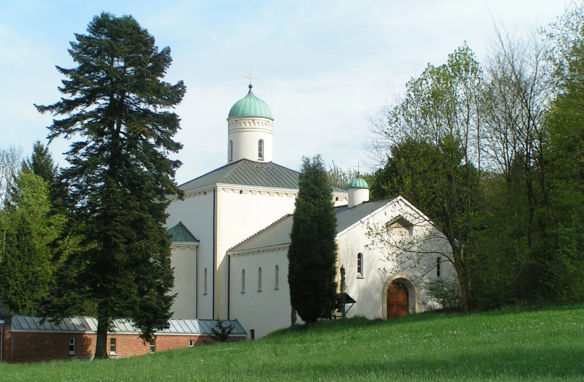 Photo showing: Abbaye de Chevetogne, Belgique : l'église byzantine