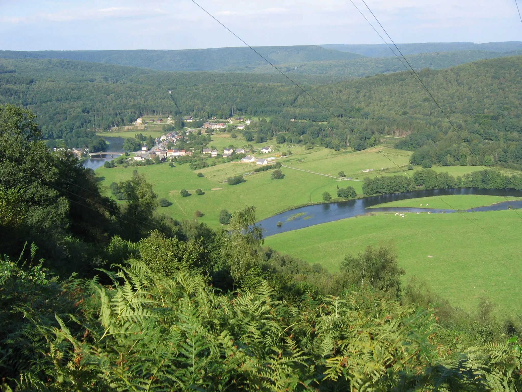 Photo showing: Vue de Tournavaux et de la Semoy à partir du lieu dit "Le Liry" (altitude:316m)