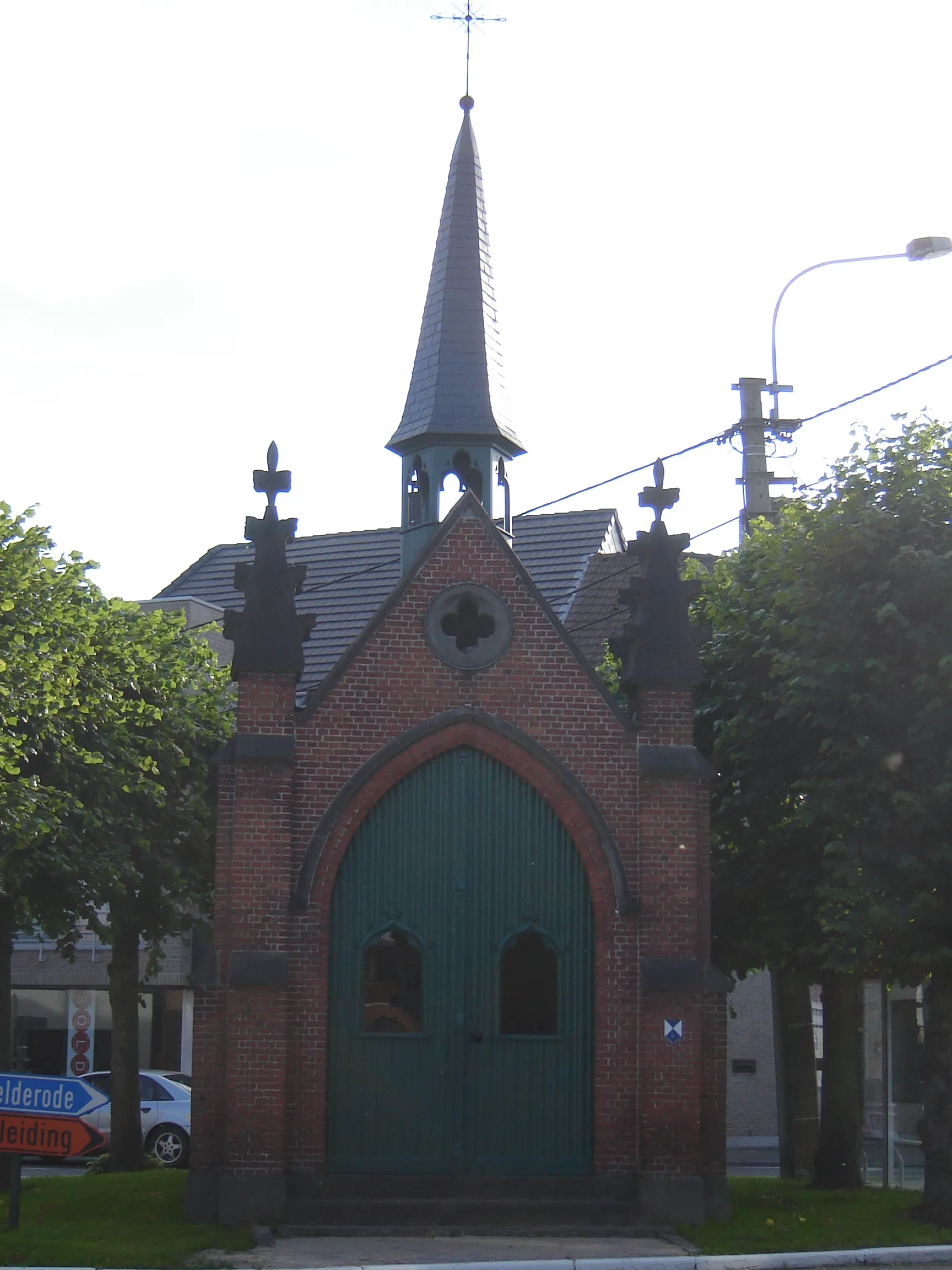 Photo showing: Chapel of Saint Anne in Bottelare, Merelbeke, East Flanders, Belgium.