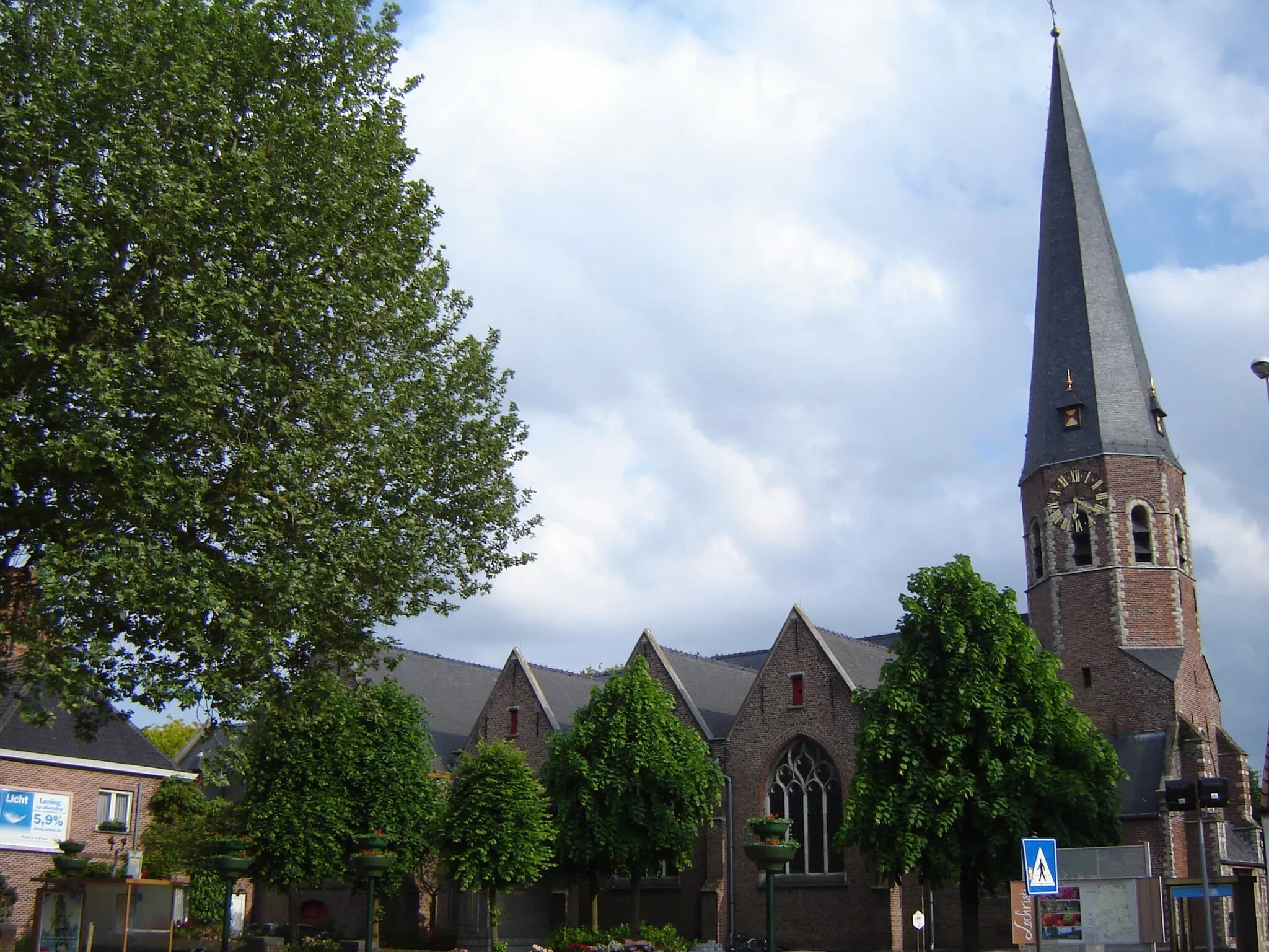 Photo showing: Church of Saint-Daniel Prophet in Beervelde. Beervelde, Lochristi, East Flanders, Belgium