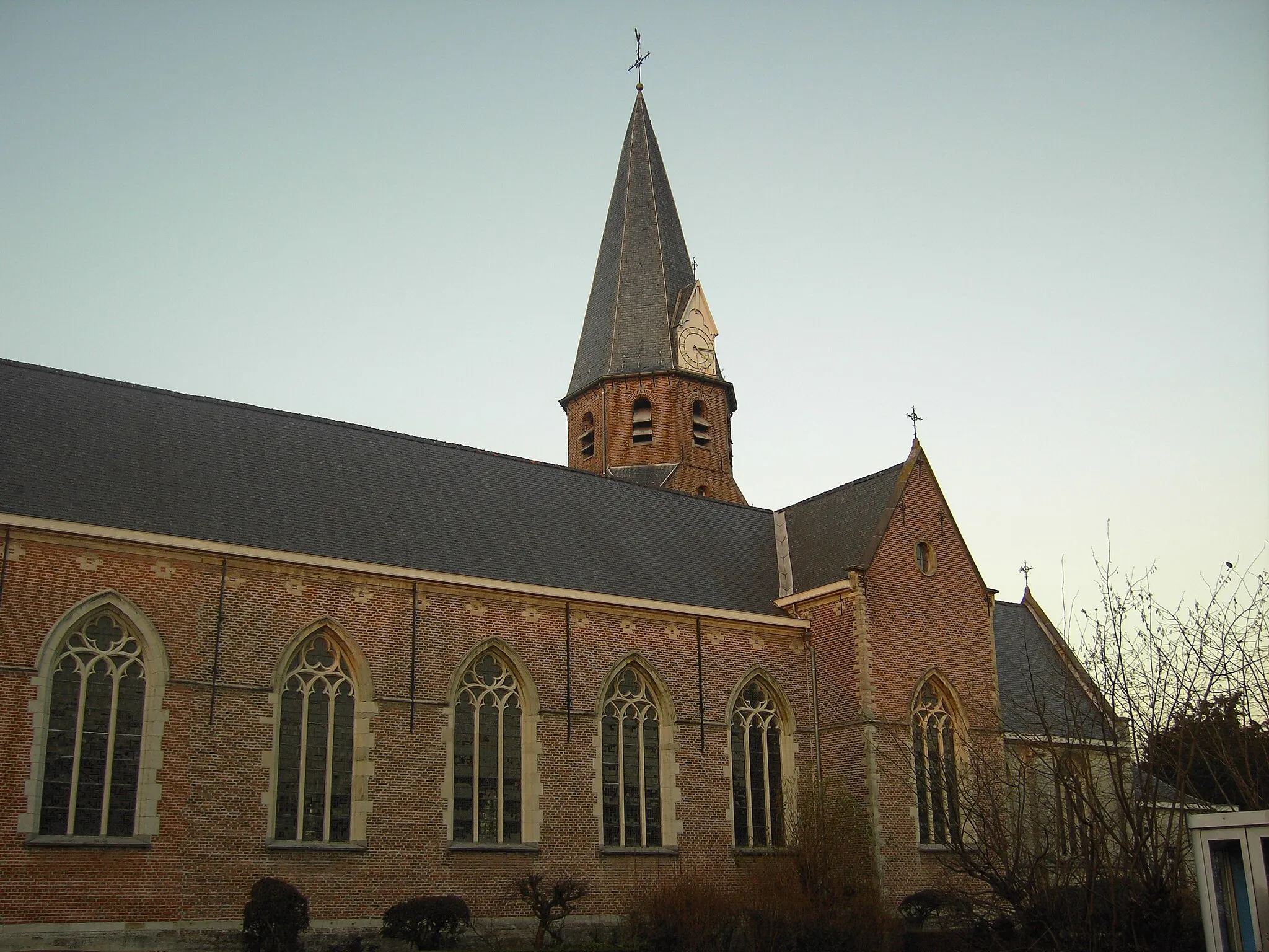 Photo showing: Eksaarde - Lokeren - Belgium - Church